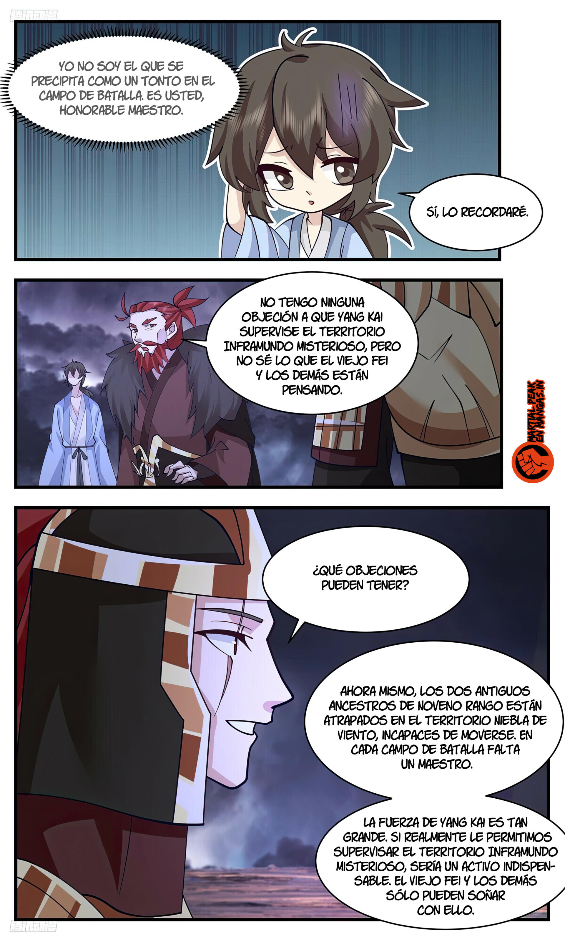 Martial Peak Capítulo 3357 - Página 5 en español