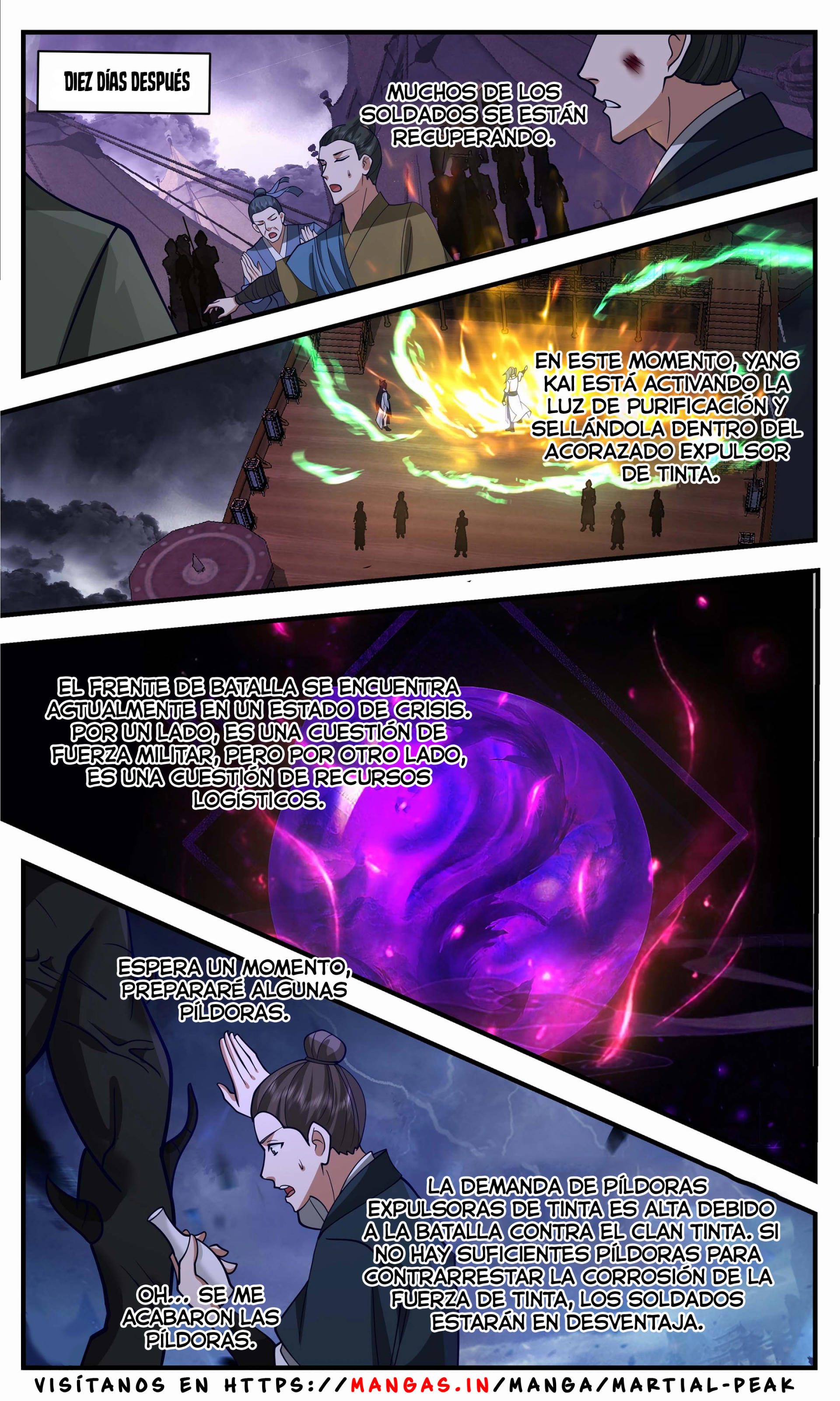 Martial Peak Capítulo 3357 - Página 8 en español