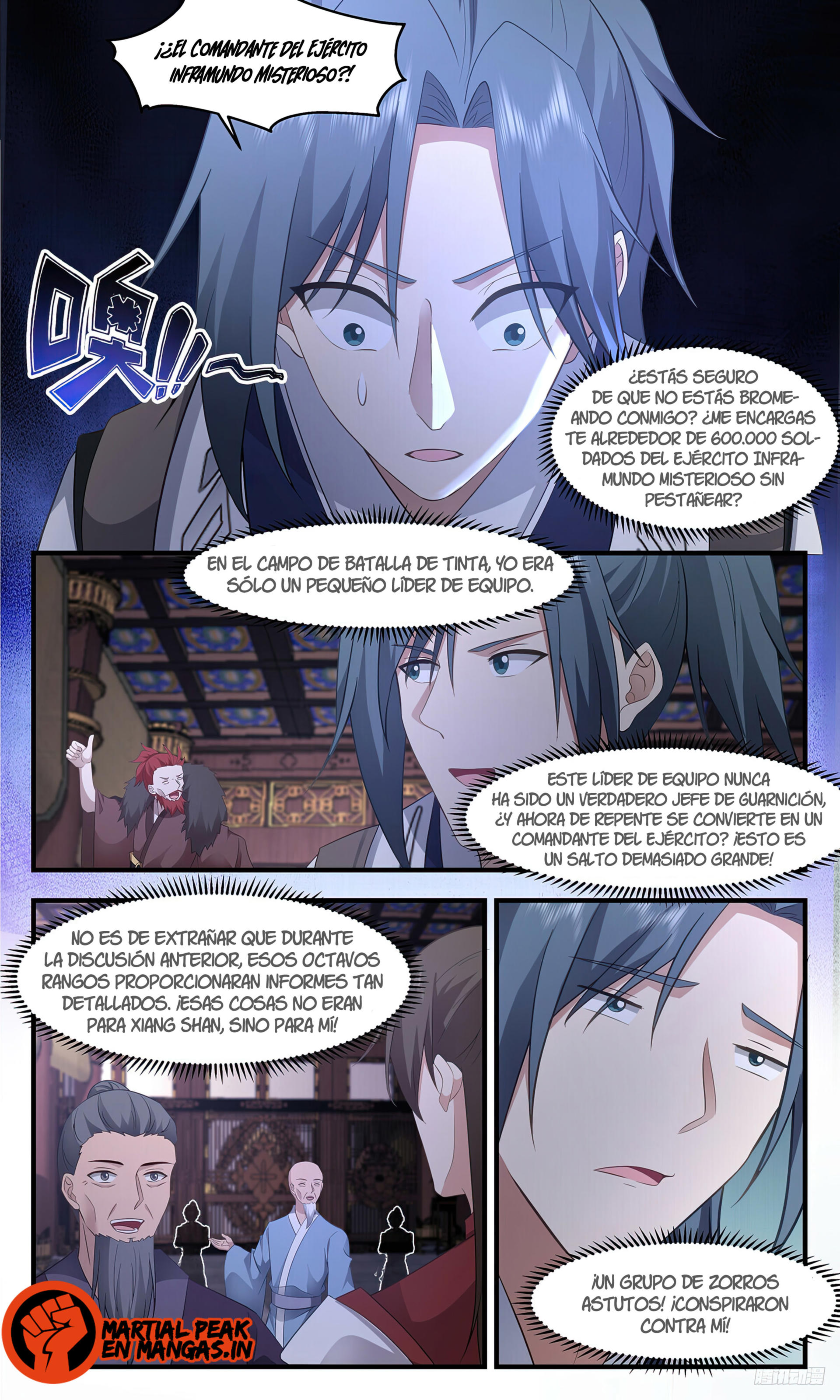 Martial Peak Capítulo 3358 - Página 12 en español