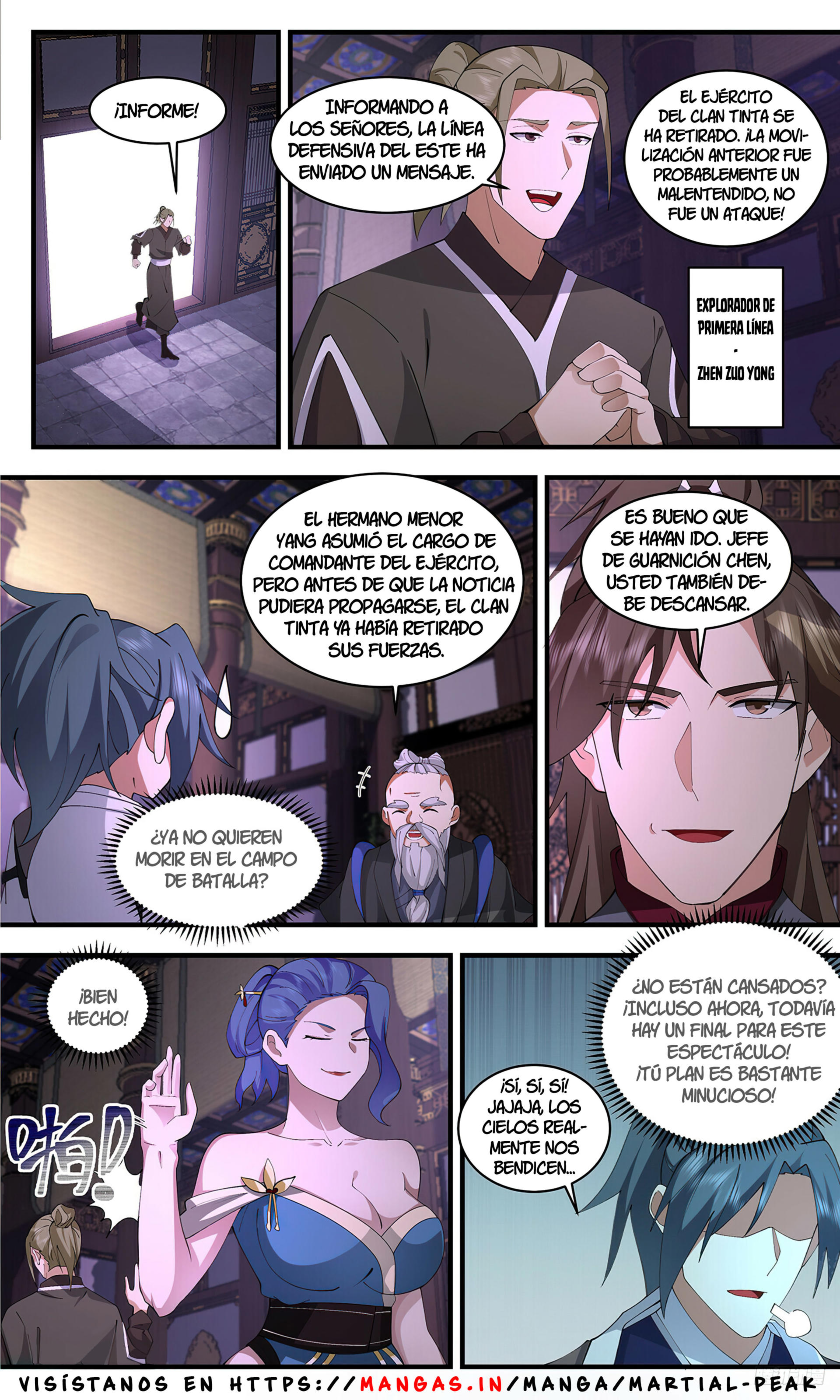 Martial Peak Capítulo 3359 - Página 12 en español