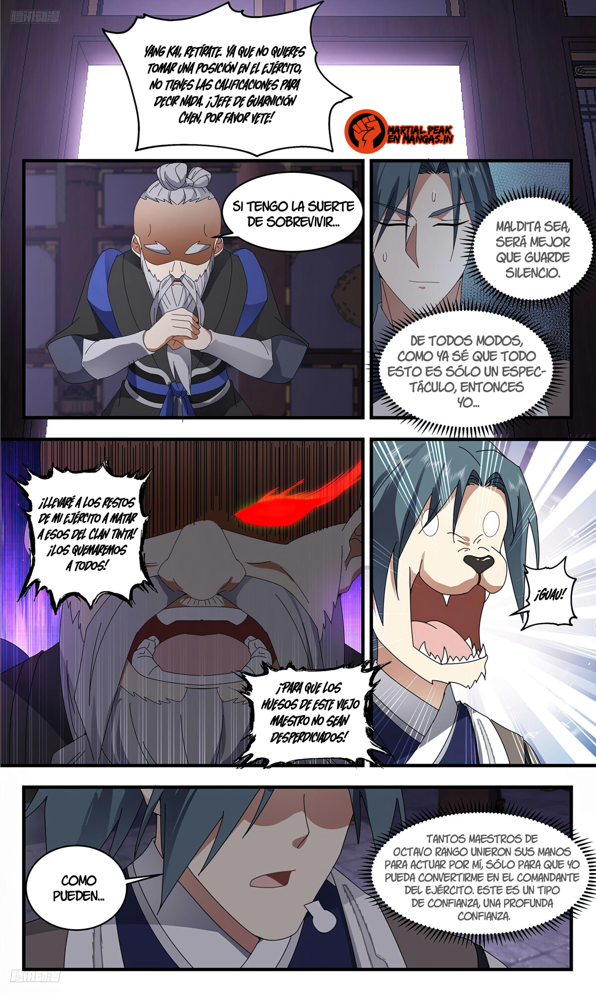 Martial Peak Capítulo 3359 - Página 9 en español