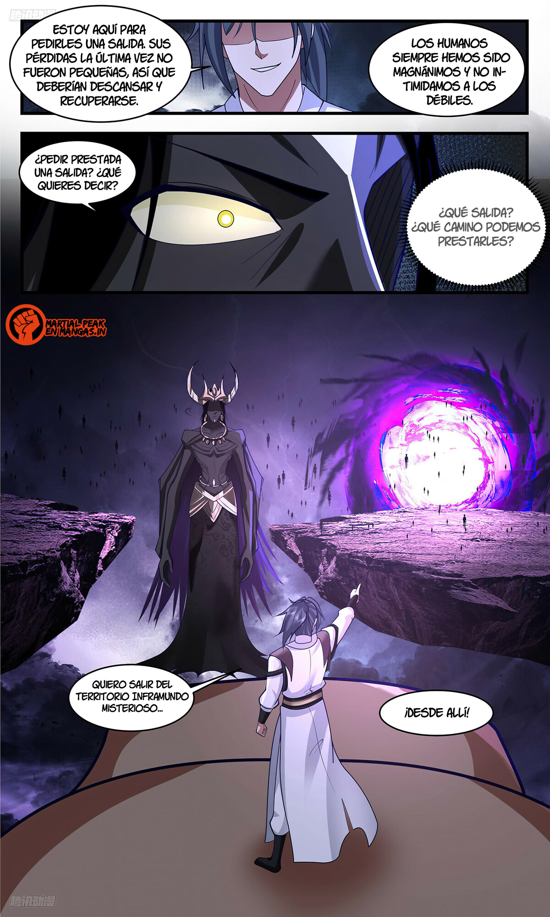 Martial Peak Capítulo 3363 - Página 3 en español