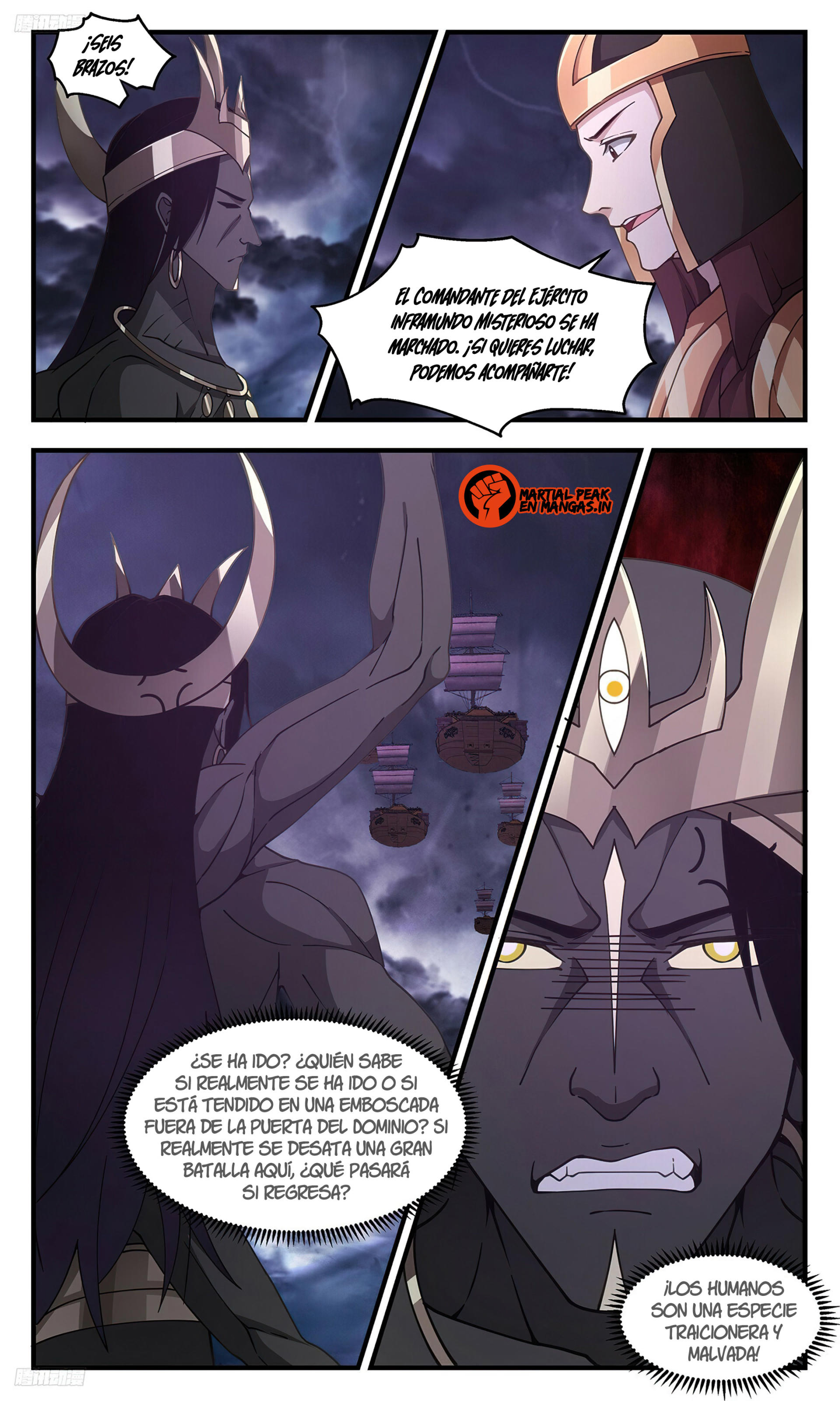 Martial Peak Capítulo 3364 - Página 3 en español