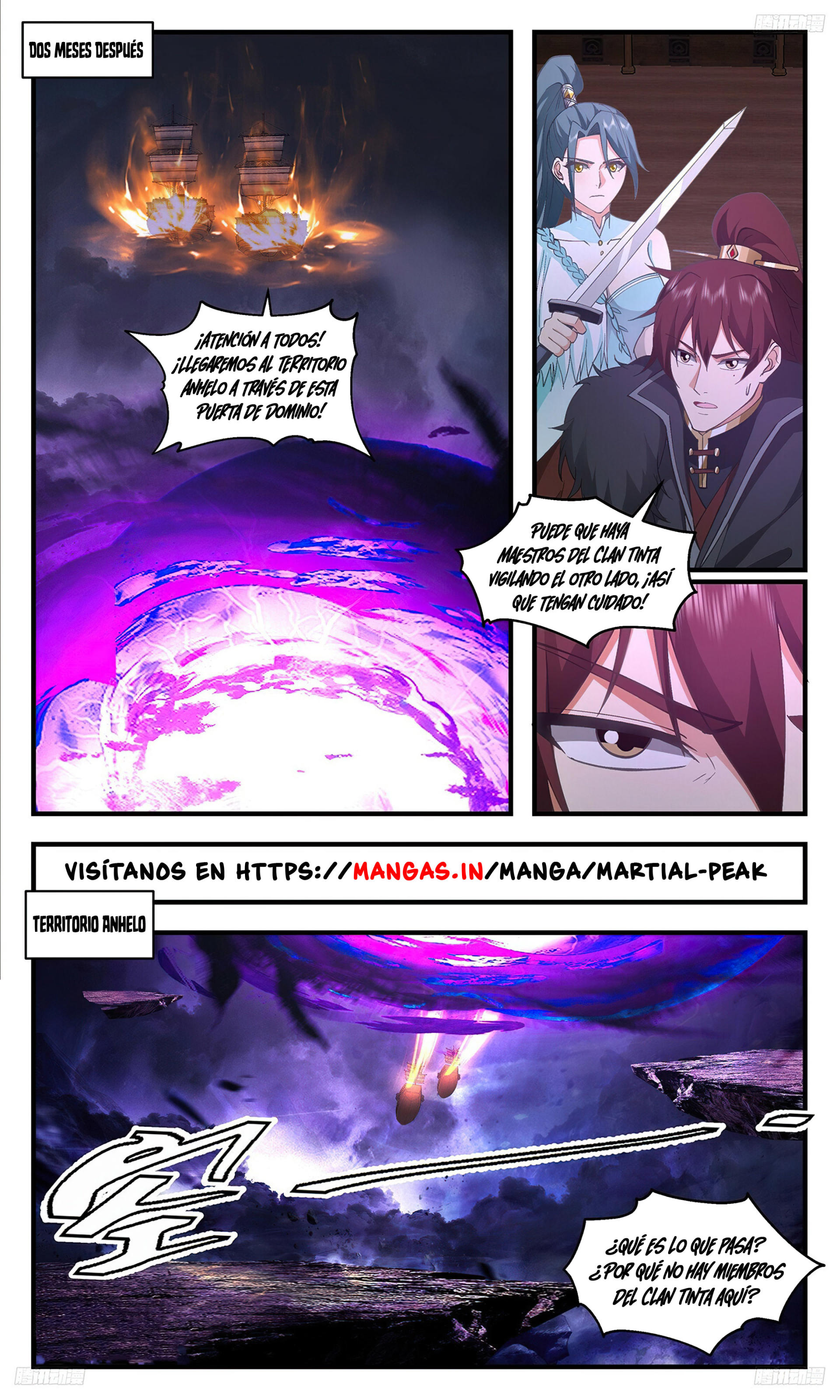 Martial Peak Capítulo 3364 - Página 8 en español