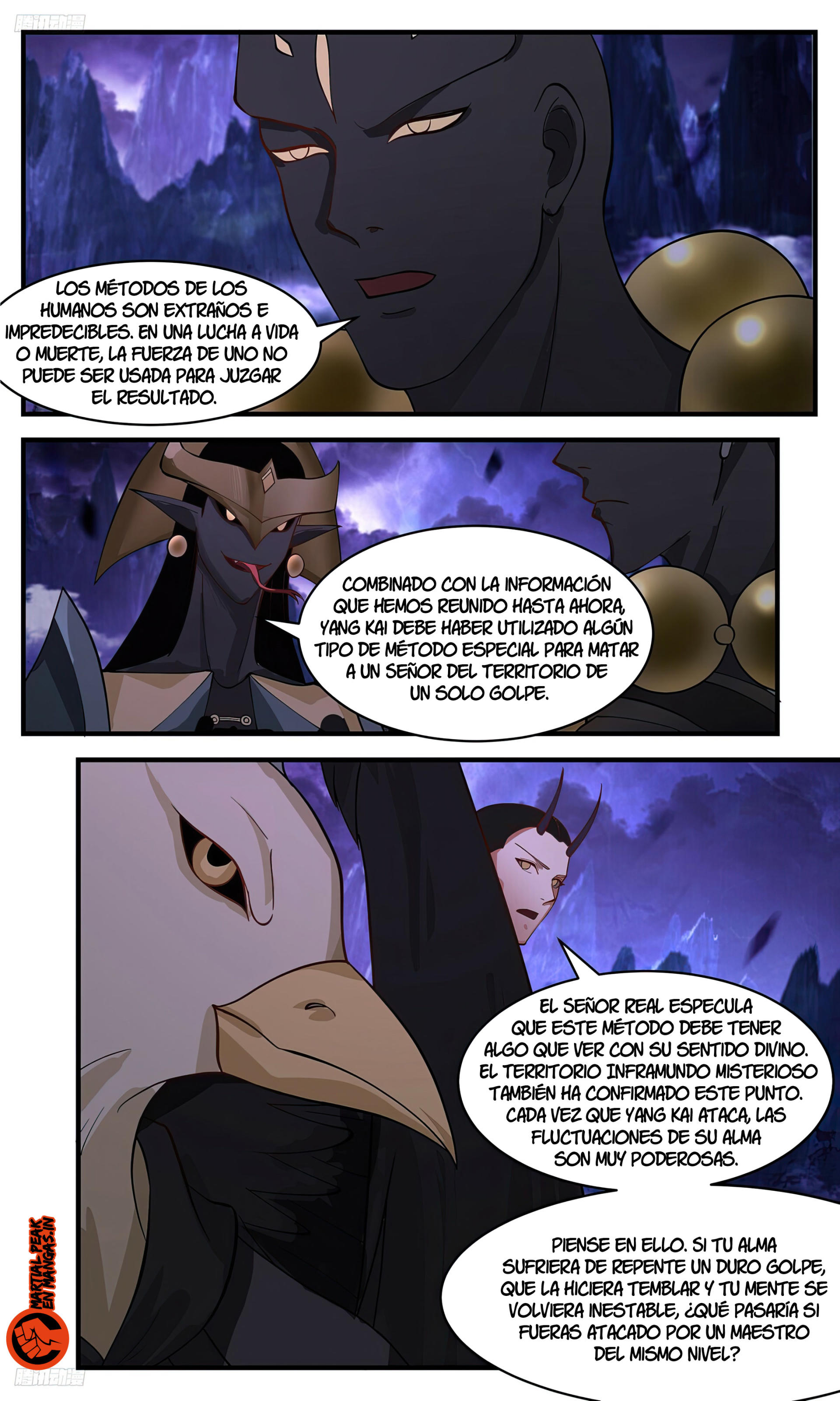 Martial Peak Capítulo 3365 - Página 3 en español