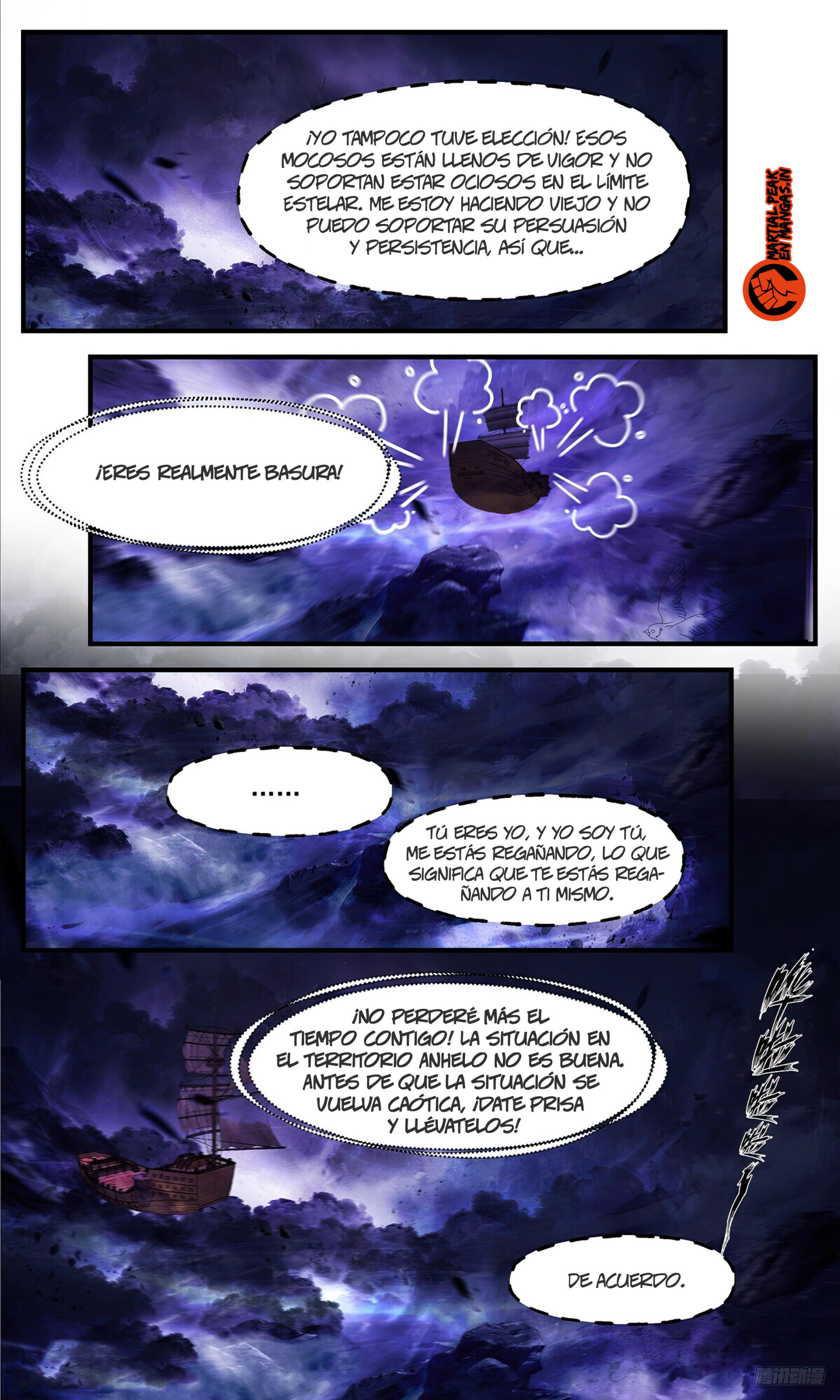 Martial Peak Capítulo 3365 - Página 8 en español