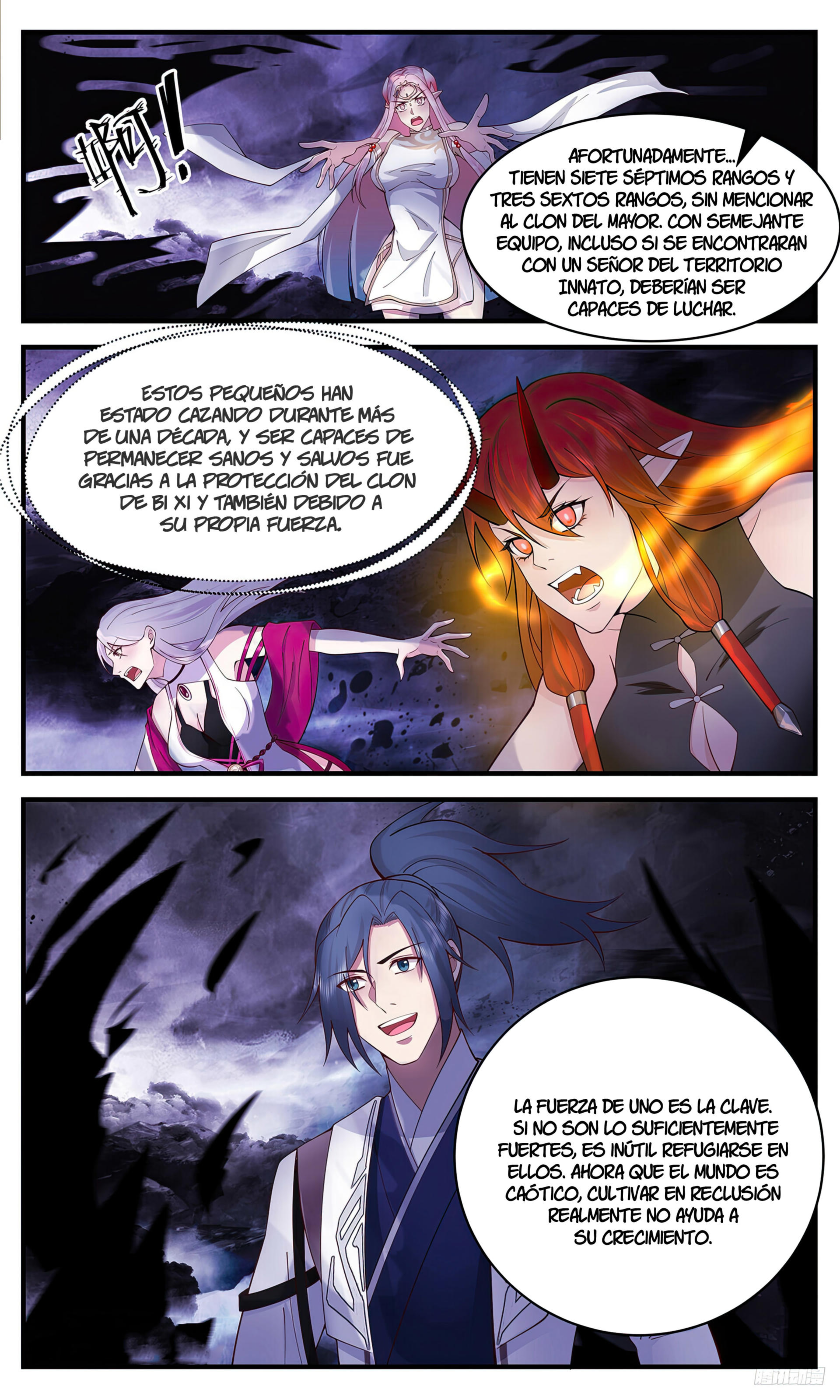 Martial Peak Capítulo 3366 - Página 12 en español