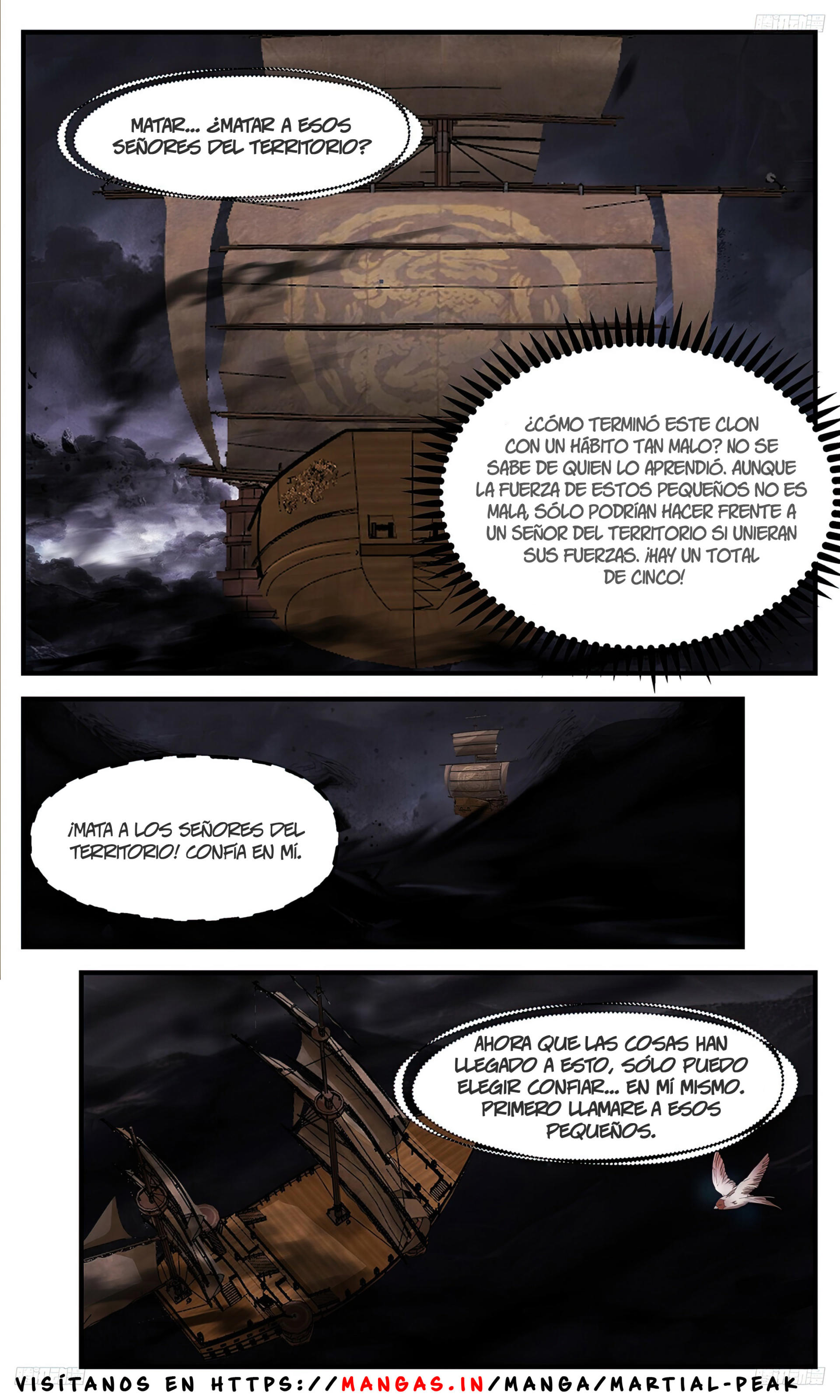 Martial Peak Capítulo 3366 - Página 8 en español