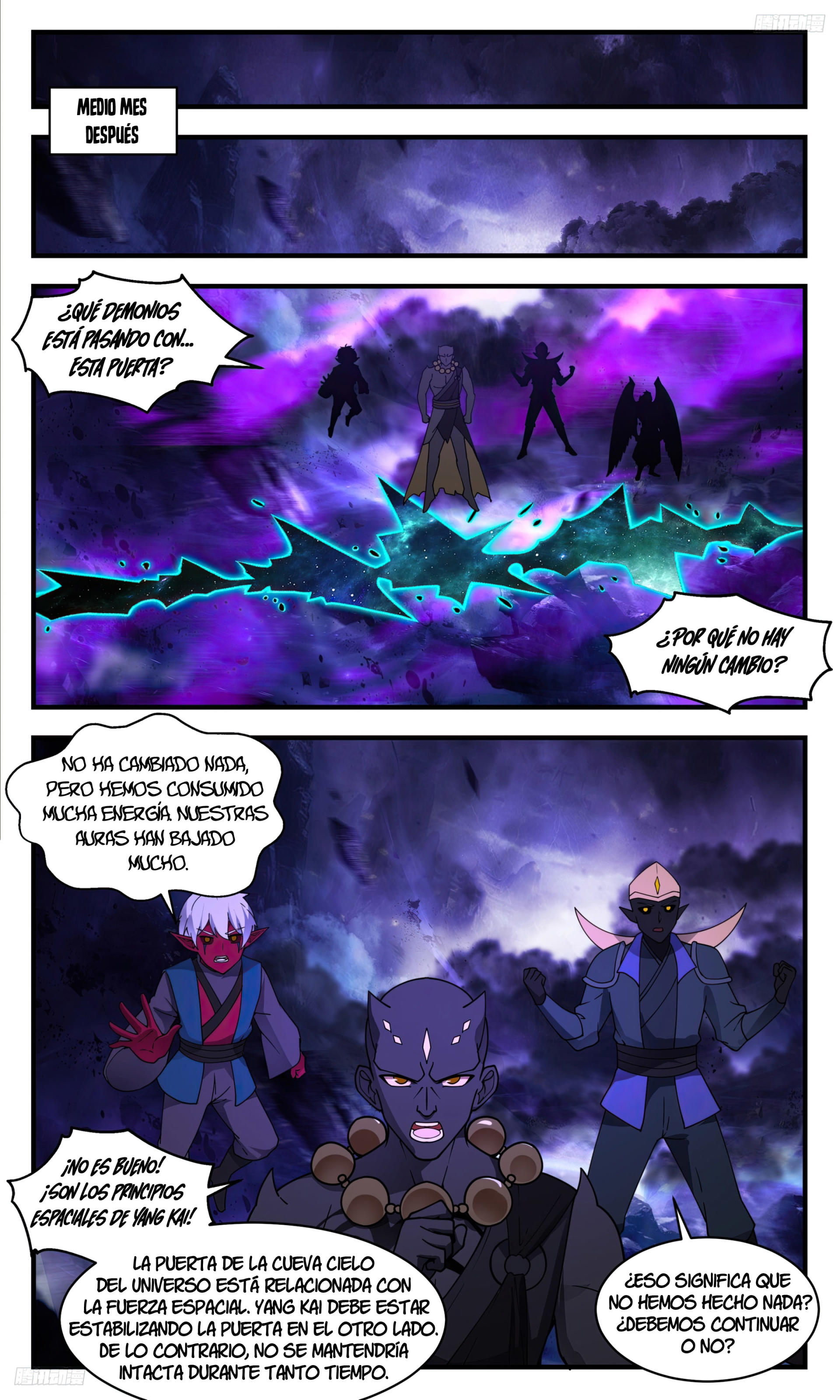 Martial Peak Capítulo 3374 - Página 12 en español