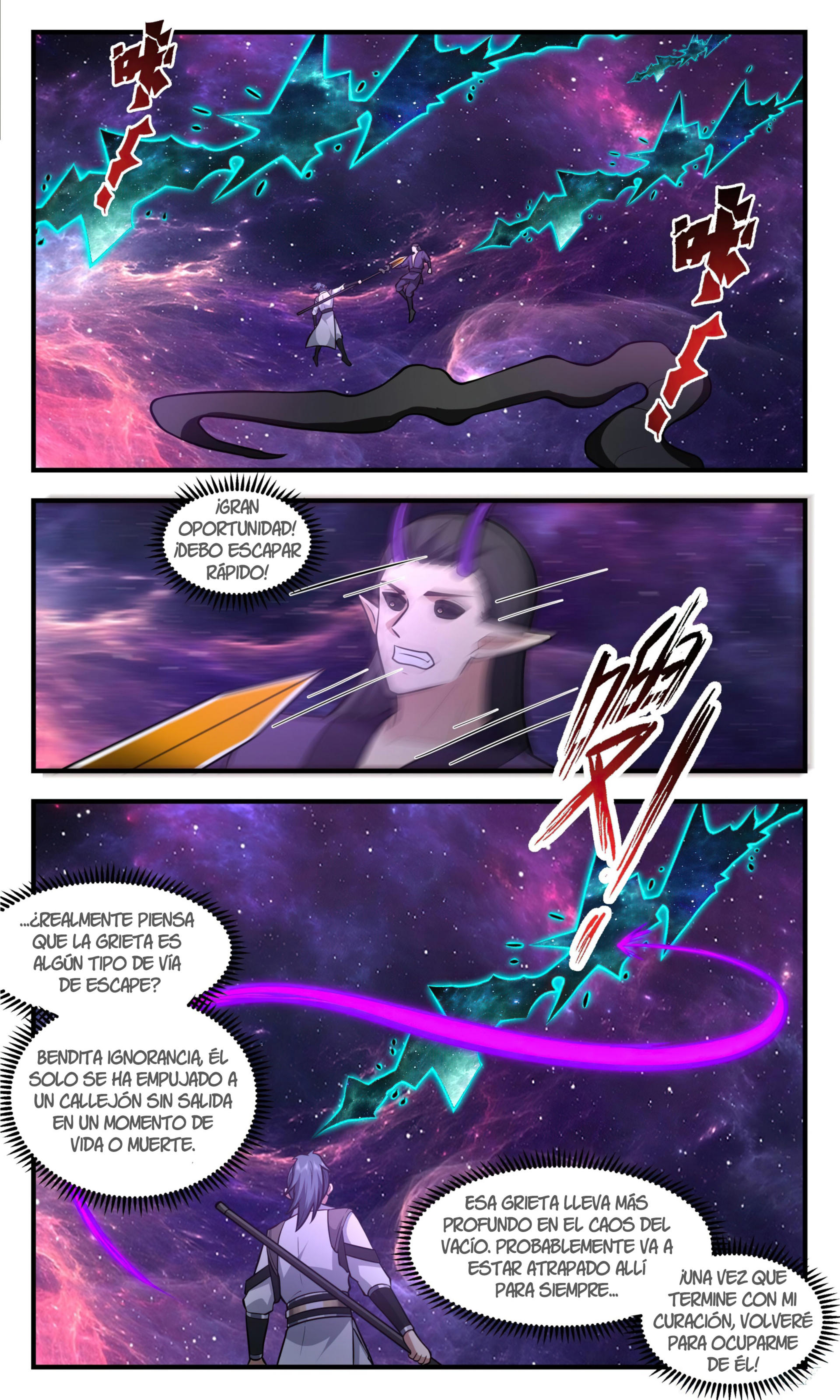Martial Peak Capítulo 3374 - Página 8 en español