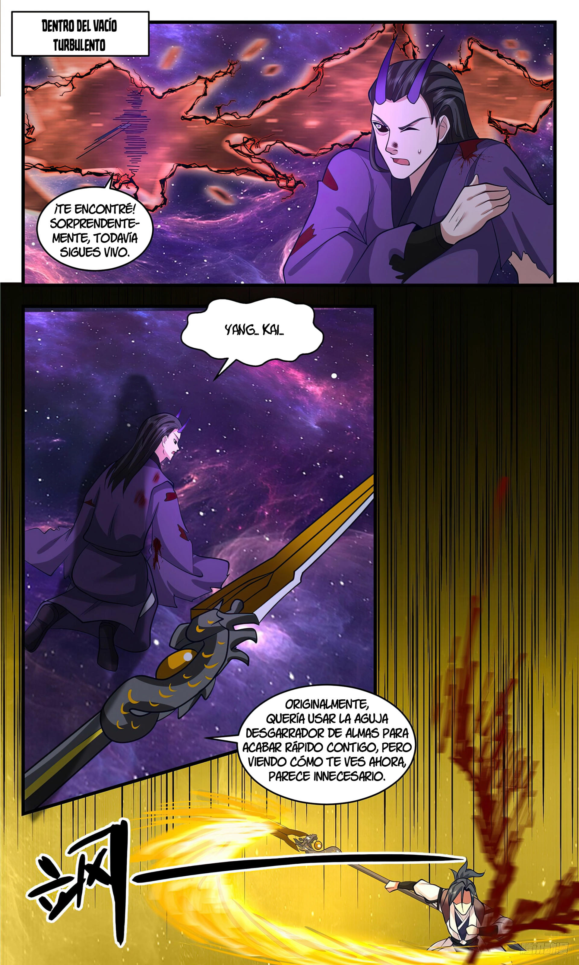 Martial Peak Capítulo 3375 - Página 12 en español