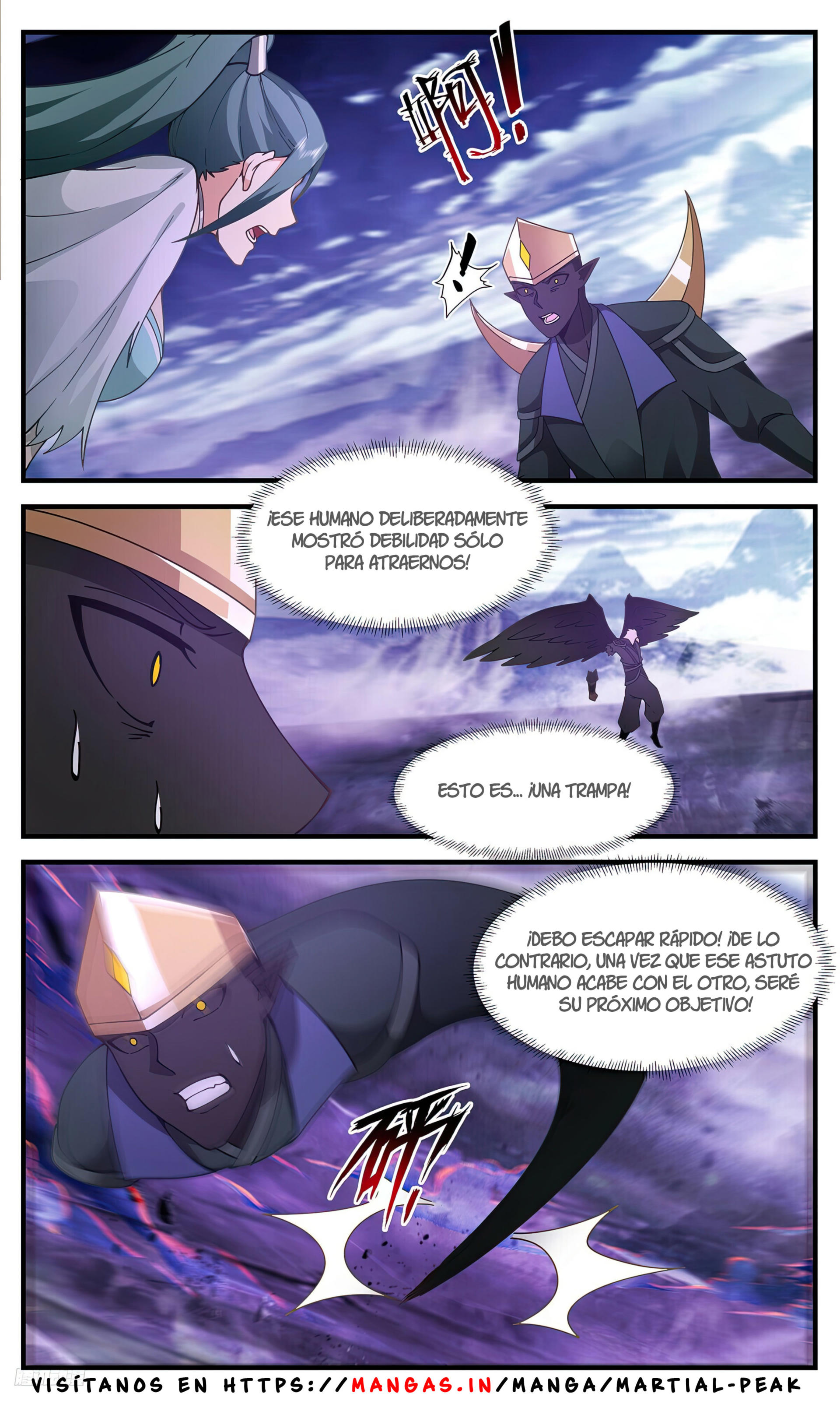 Martial Peak Capítulo 3376 - Página 11 en español