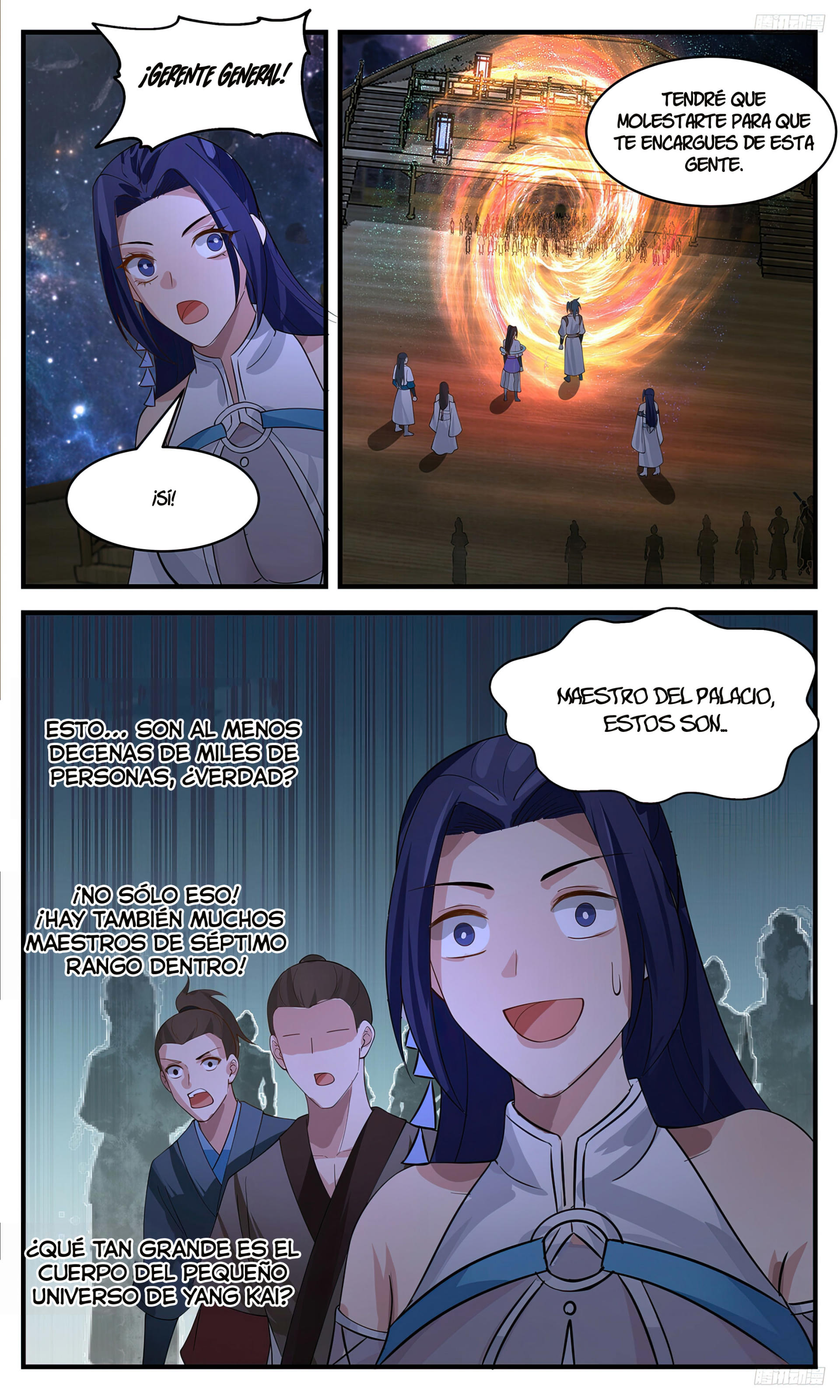 Martial Peak Capítulo 3378 - Página 10 en español