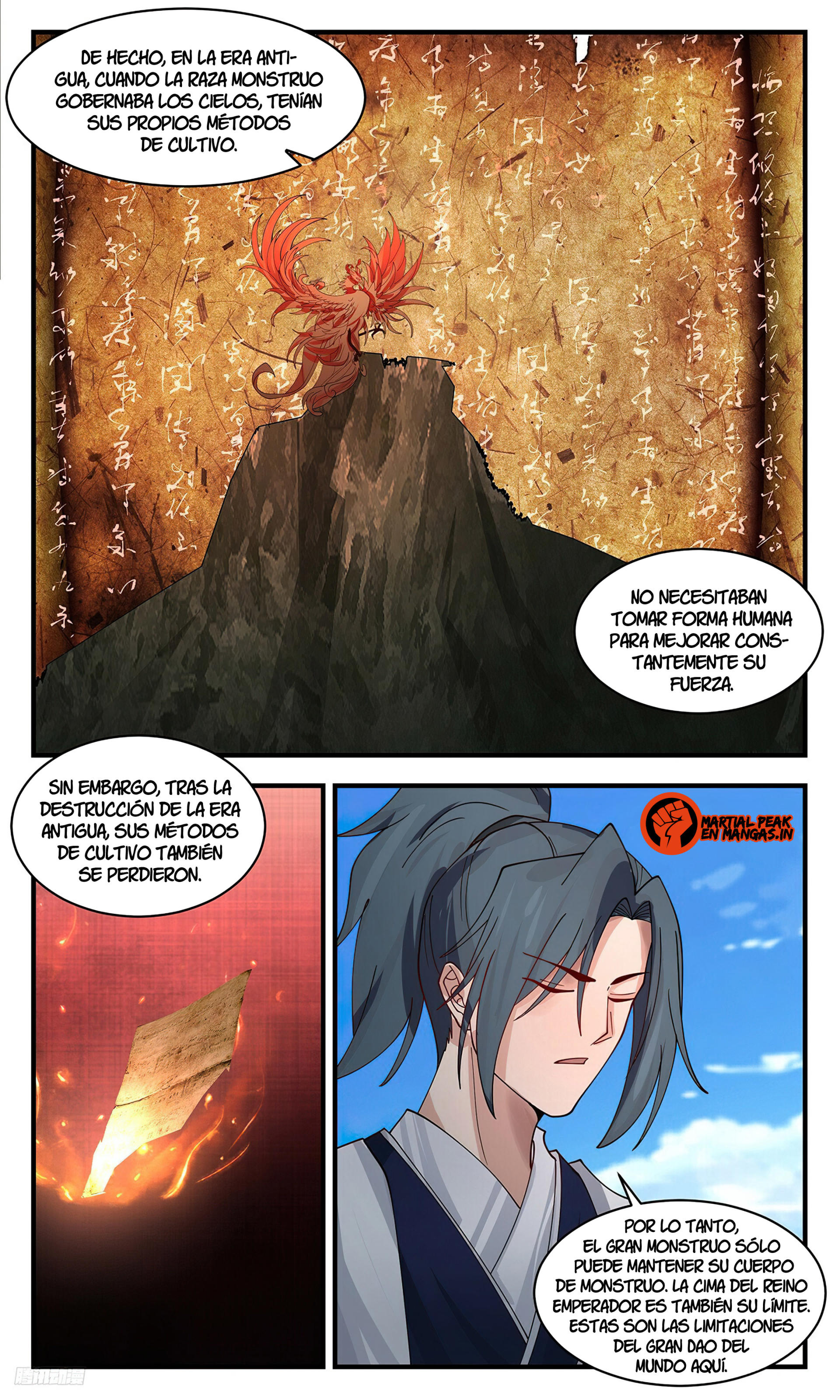 Martial Peak Capítulo 3380 - Página 11 en español