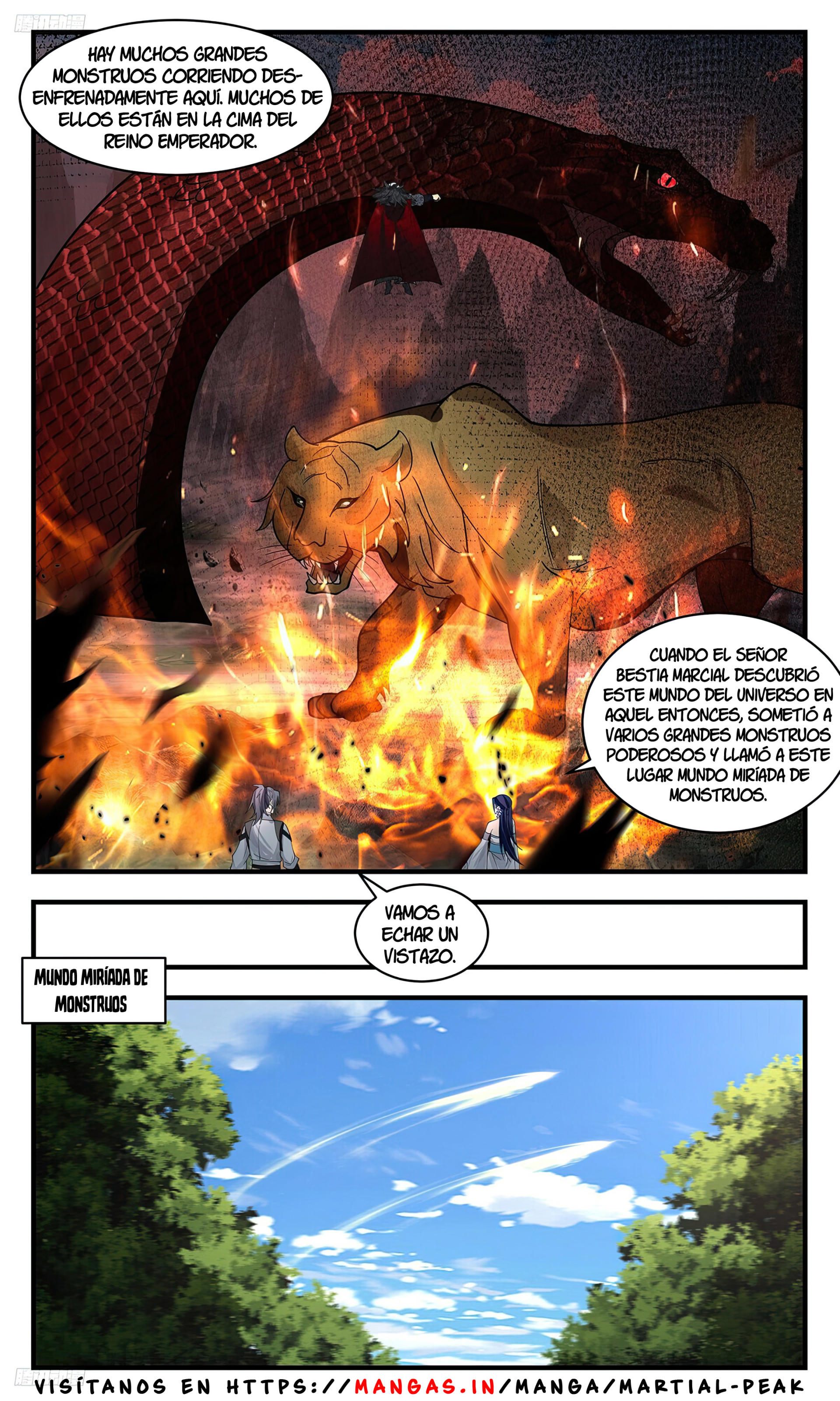 Martial Peak Capítulo 3380 - Página 9 en español