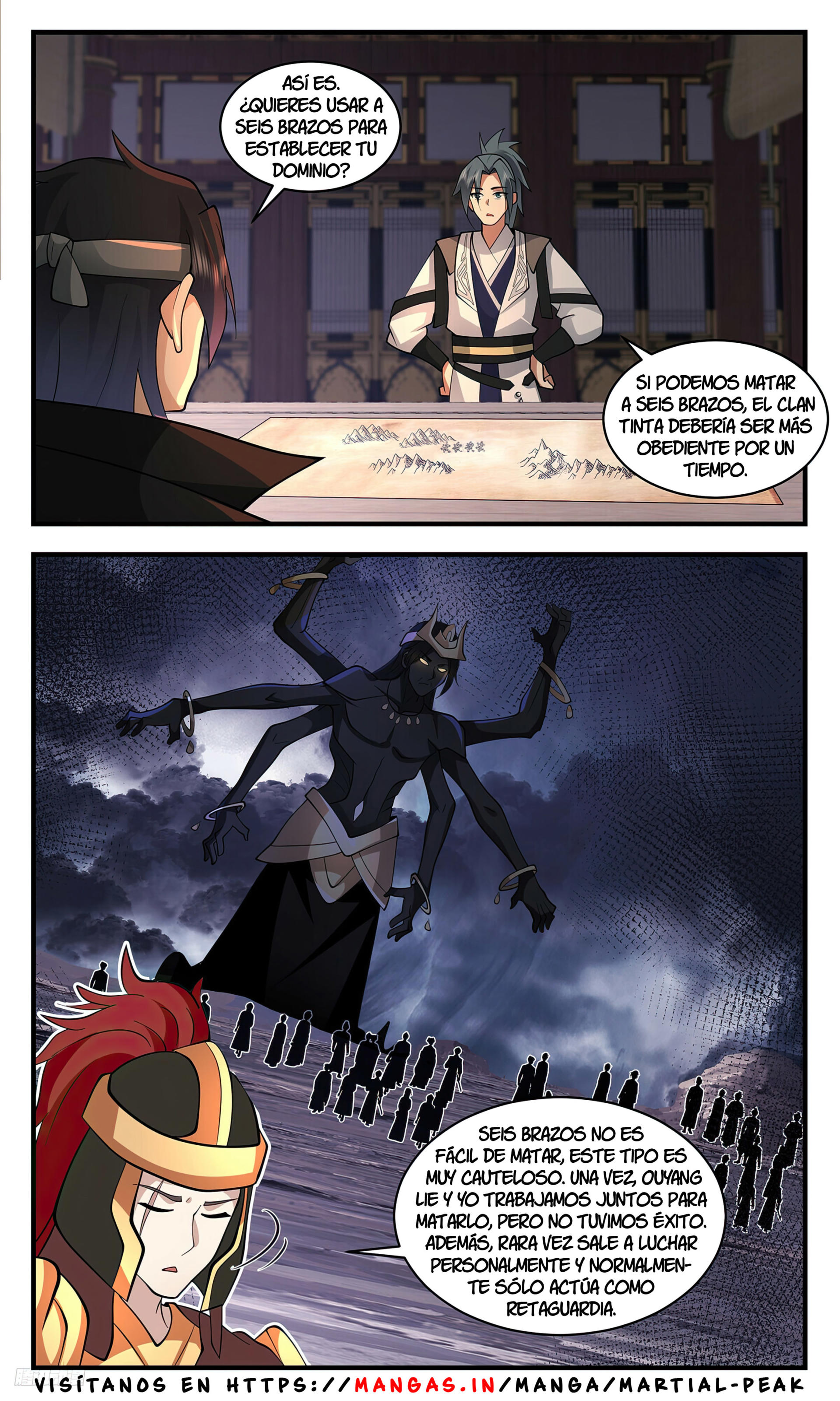 Martial Peak Capítulo 3382 - Página 11 en español