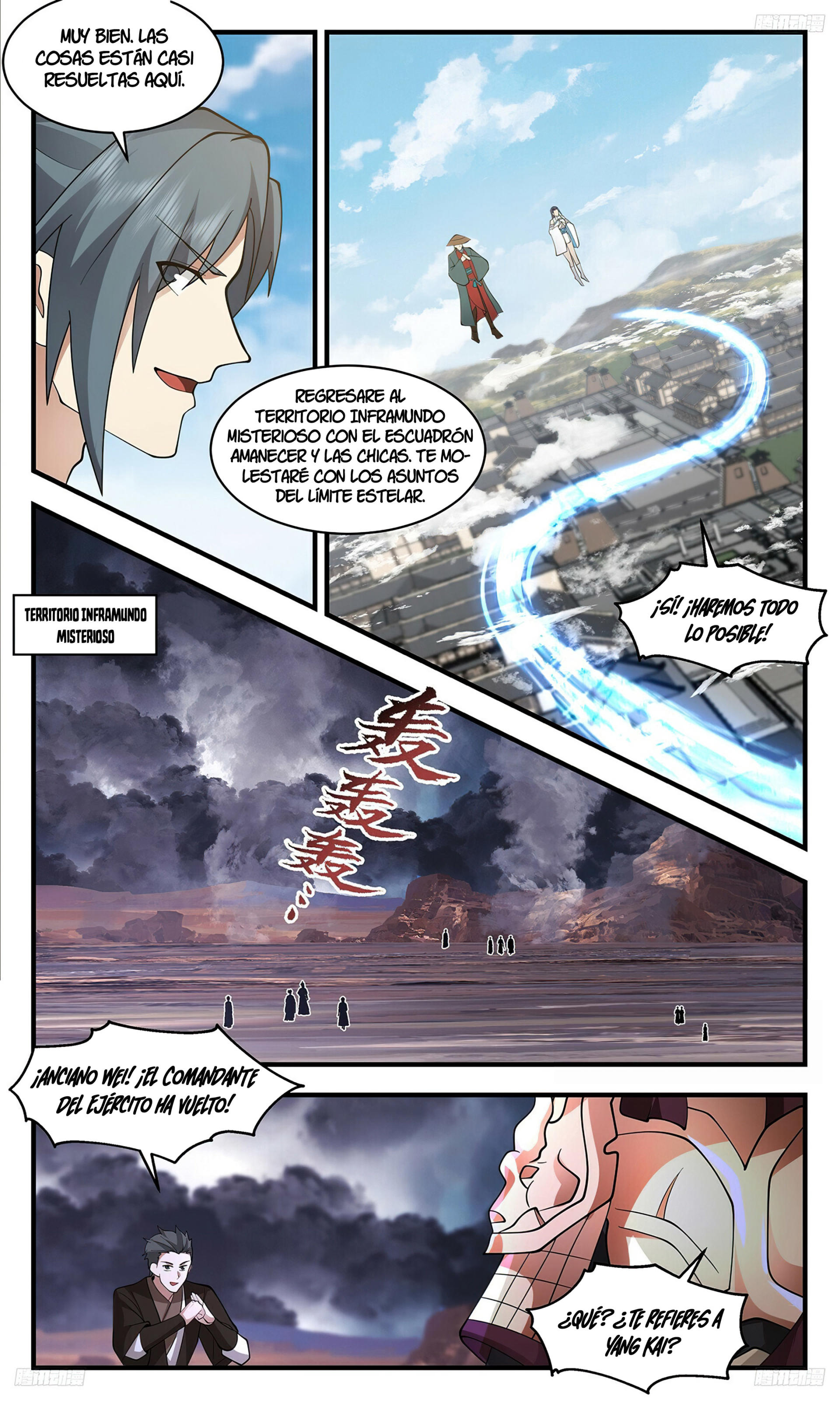 Martial Peak Capítulo 3382 - Página 8 en español