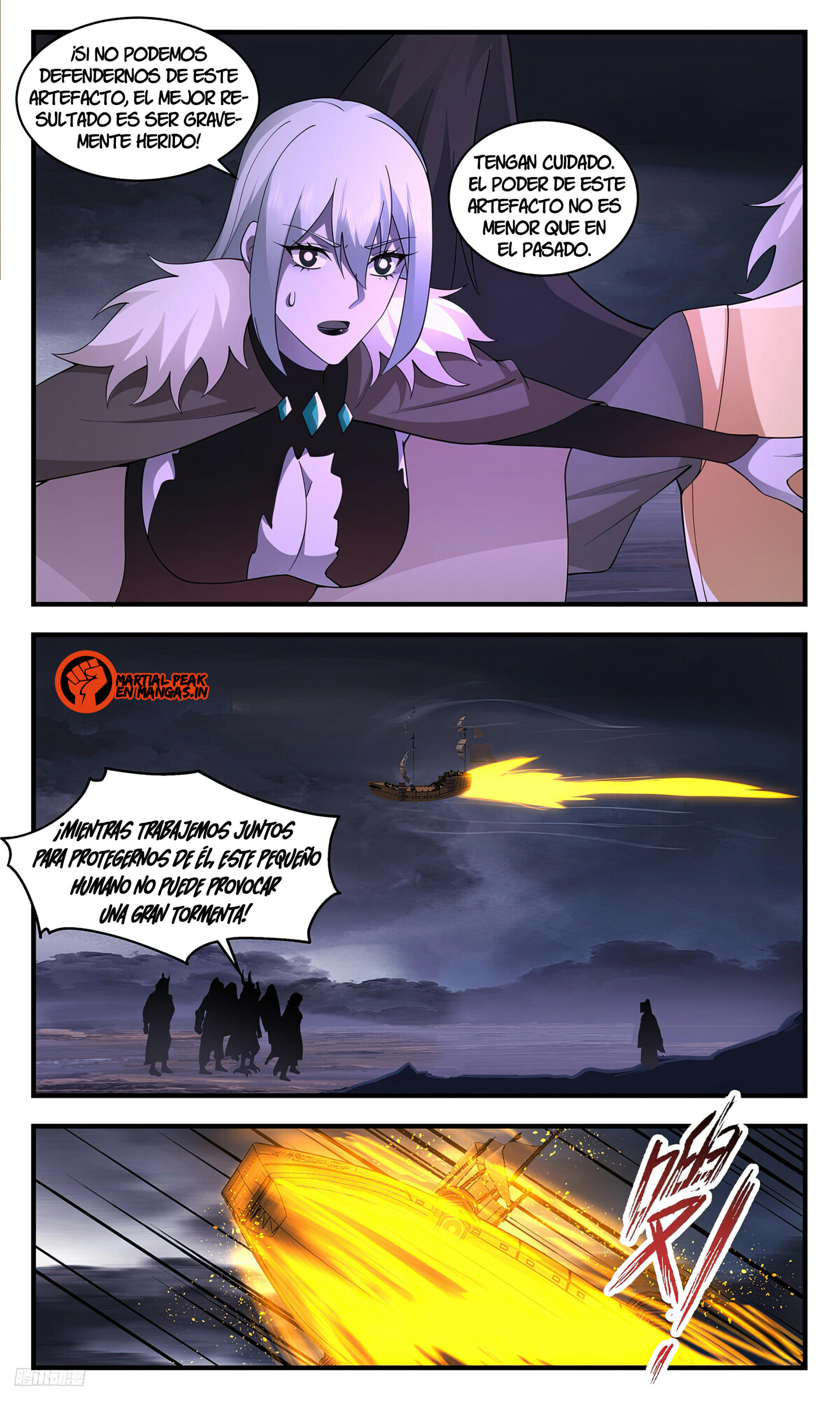 Martial Peak Capítulo 3383 - Página 11 en español