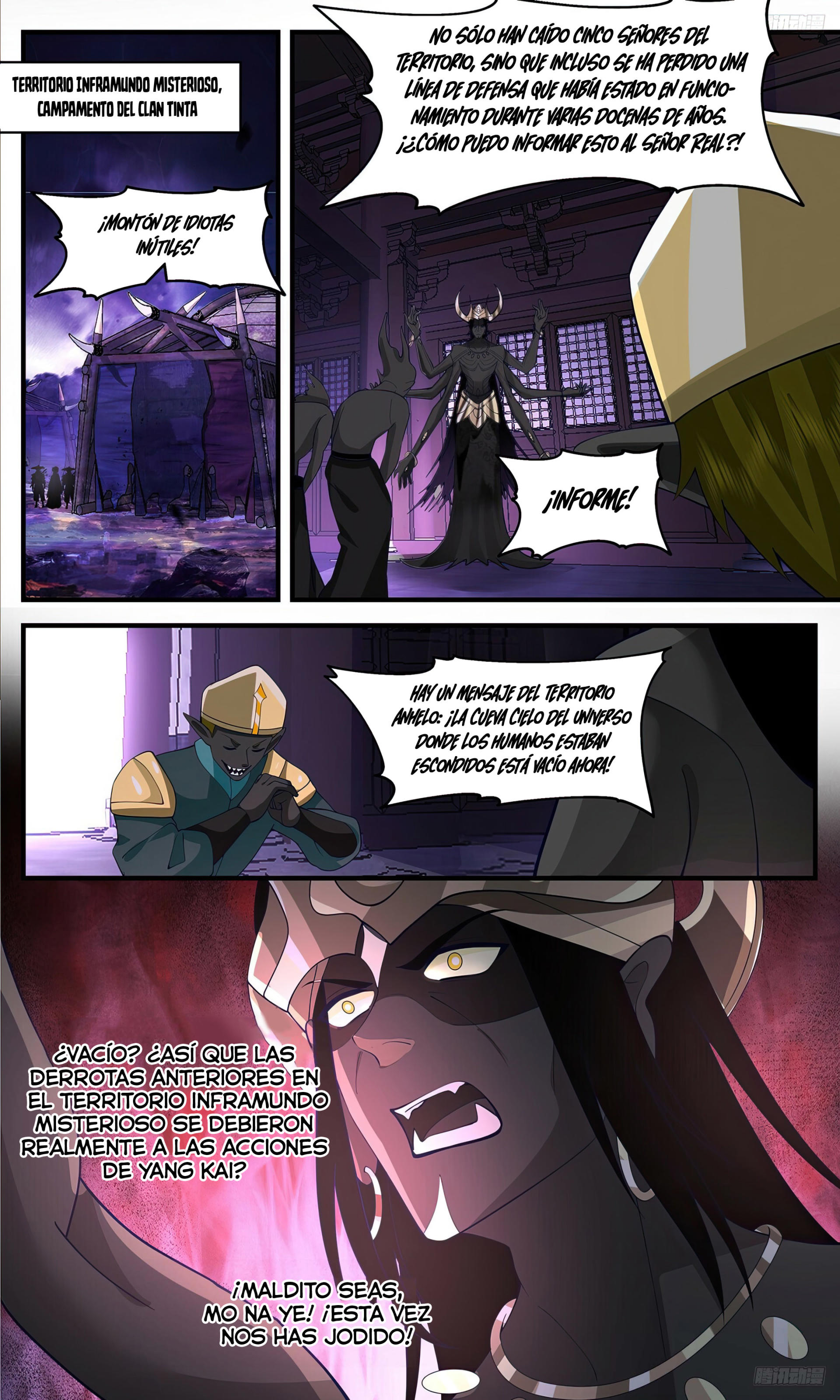 Martial Peak Capítulo 3386 - Página 10 en español