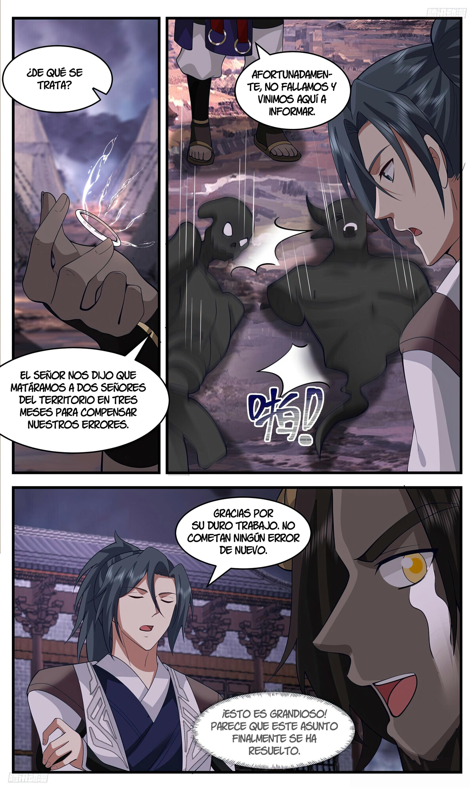 Martial Peak Capítulo 3386 - Página 8 en español