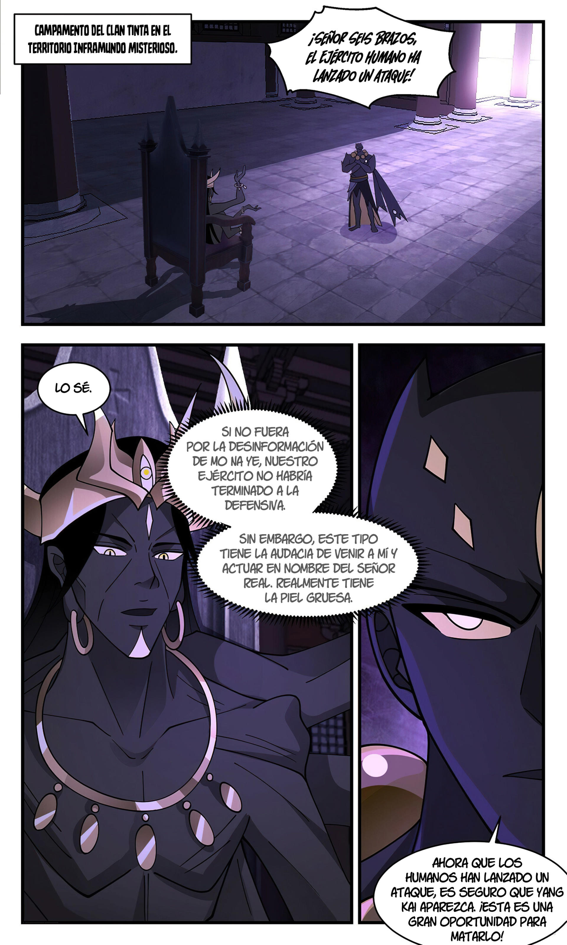 Martial Peak Capítulo 3387 - Página 12 en español