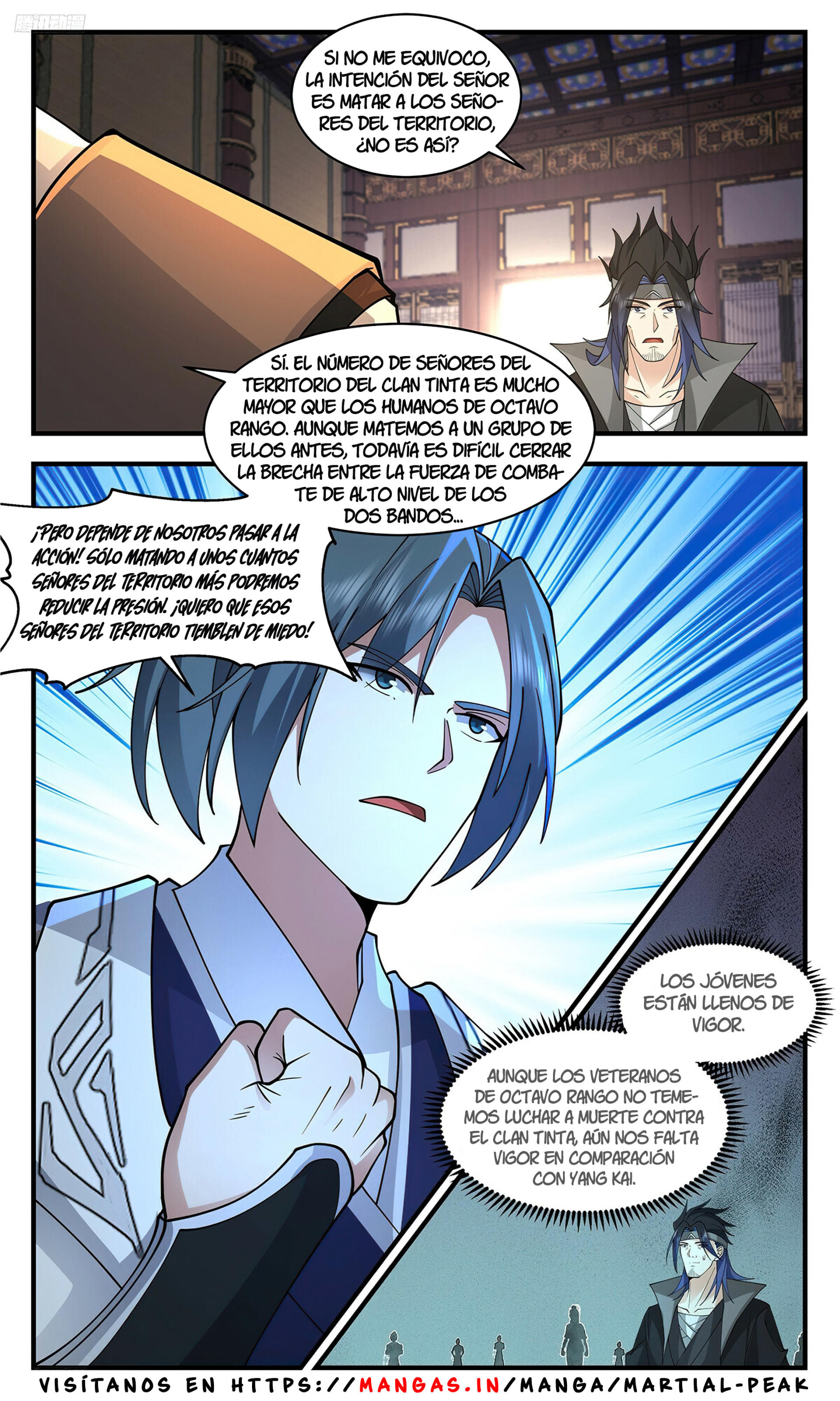 Martial Peak Capítulo 3387 - Página 5 en español