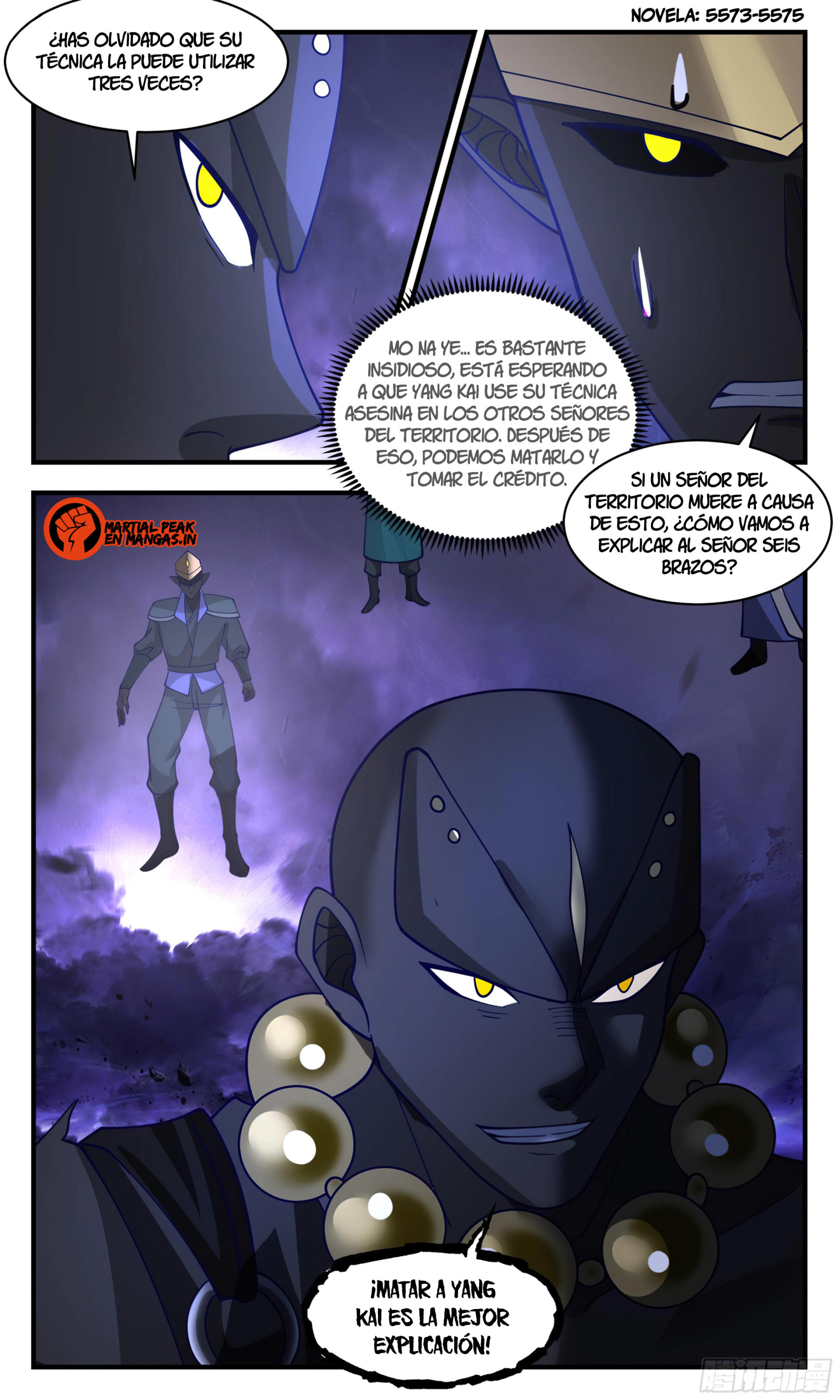 Martial Peak Capítulo 3388 - Página 13 en español