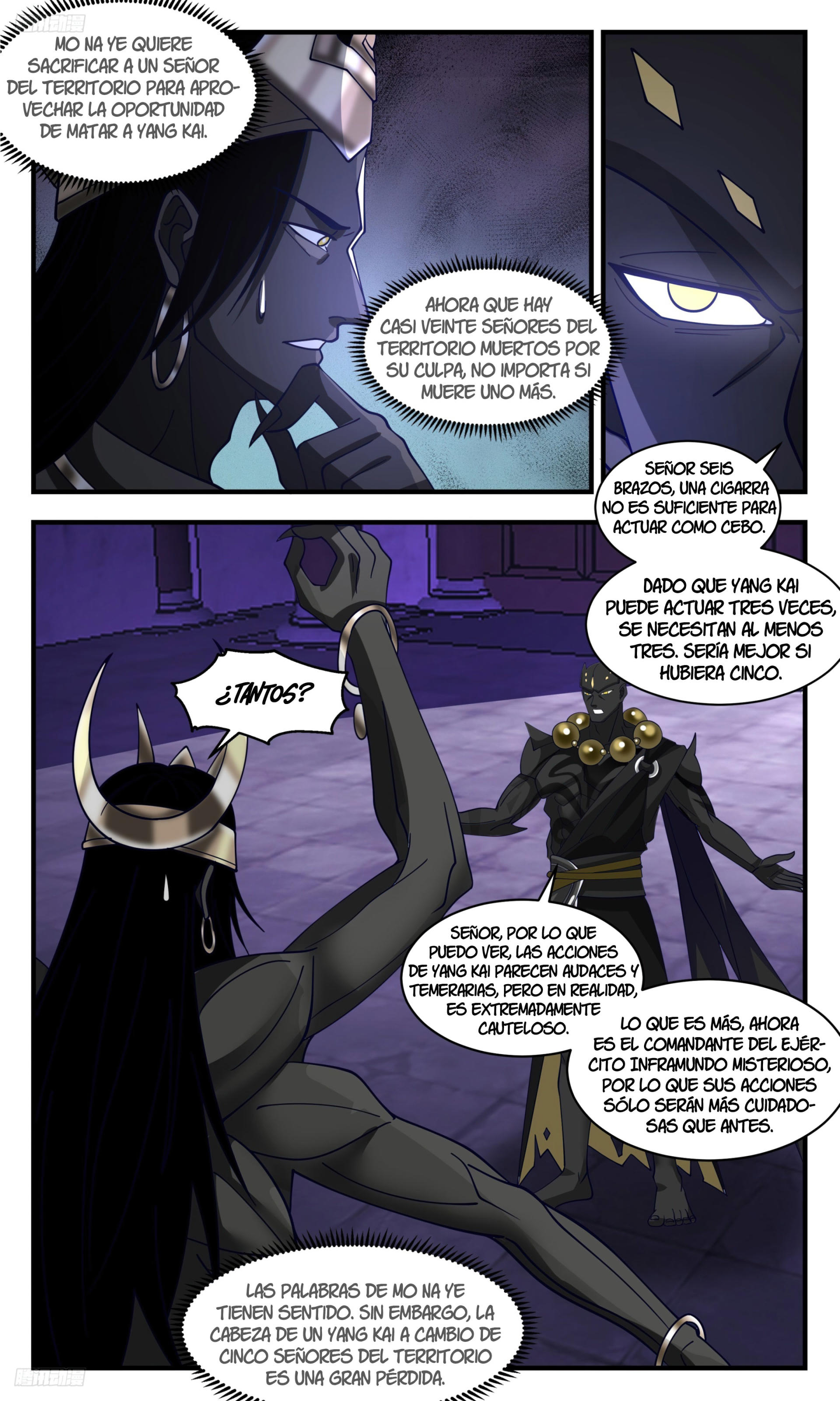 Martial Peak Capítulo 3388 - Página 4 en español