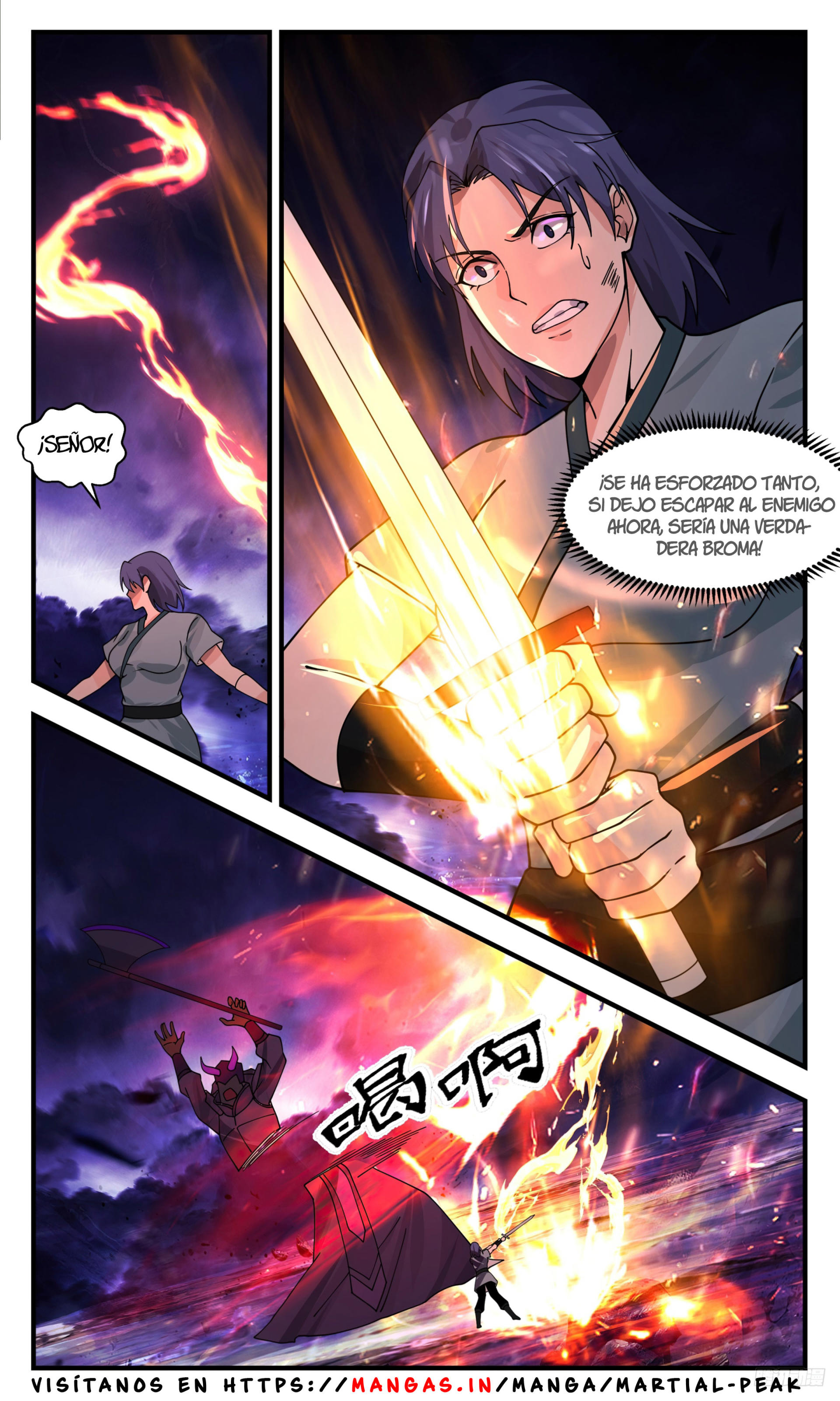 Martial Peak Capítulo 3389 - Página 8 en español