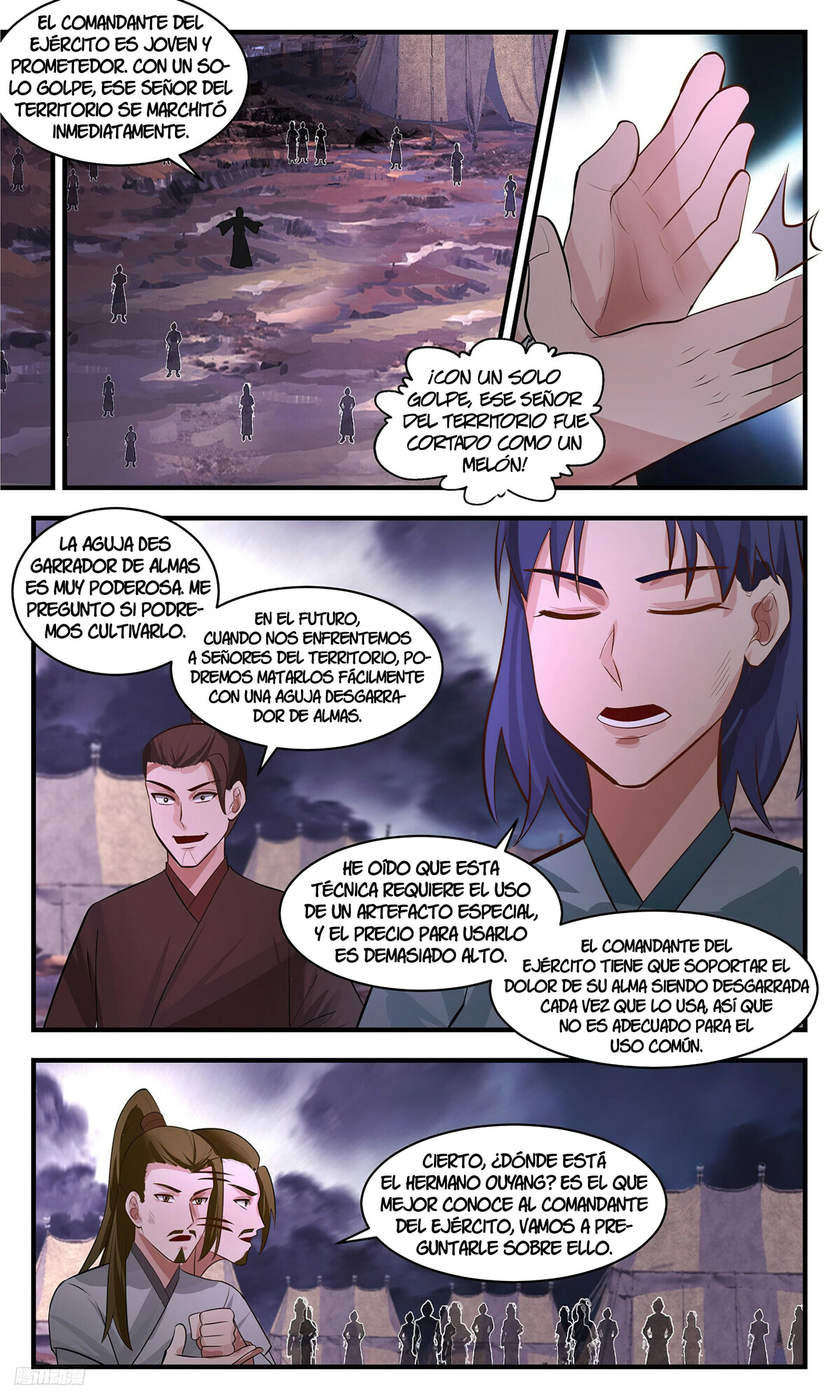 Martial Peak Capítulo 3390 - Página 3 en español