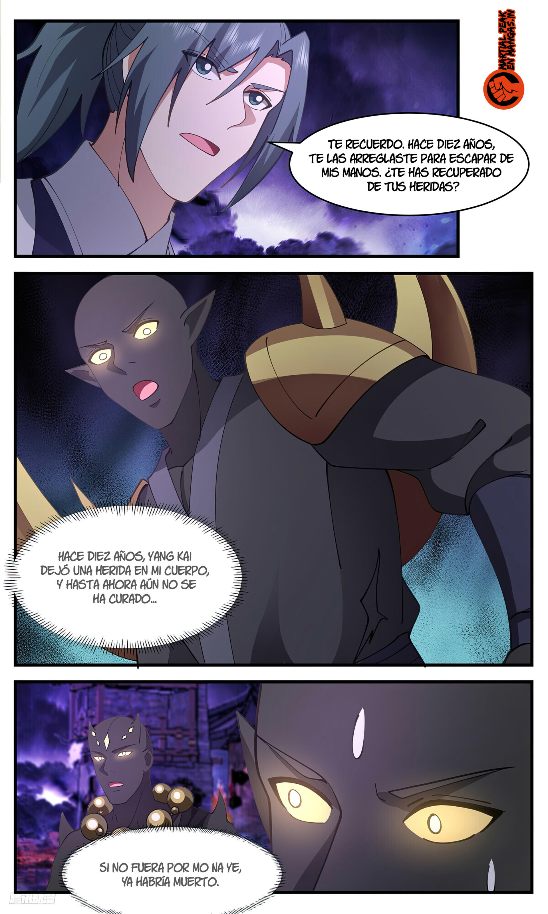 Martial Peak Capítulo 3391 - Página 11 en español