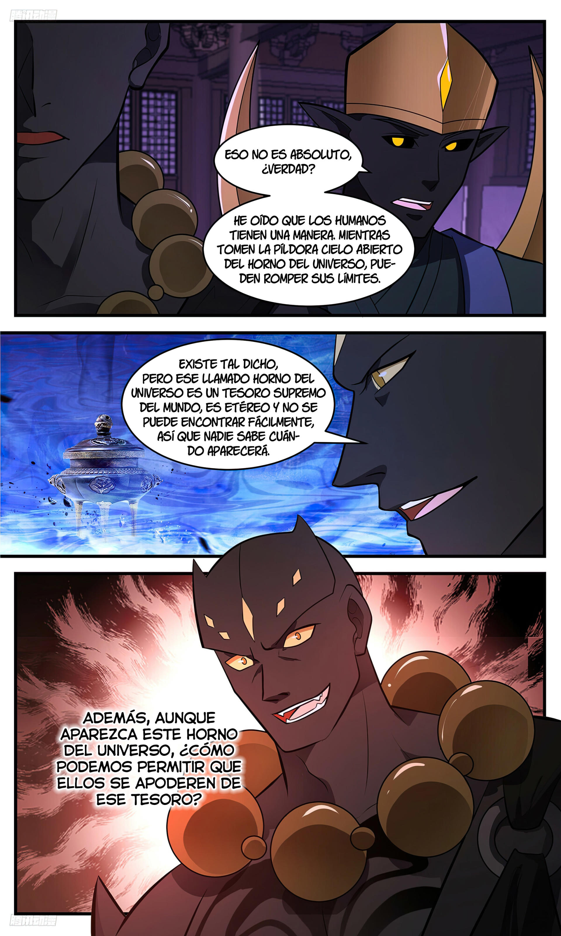 Martial Peak Capítulo 3391 - Página 3 en español