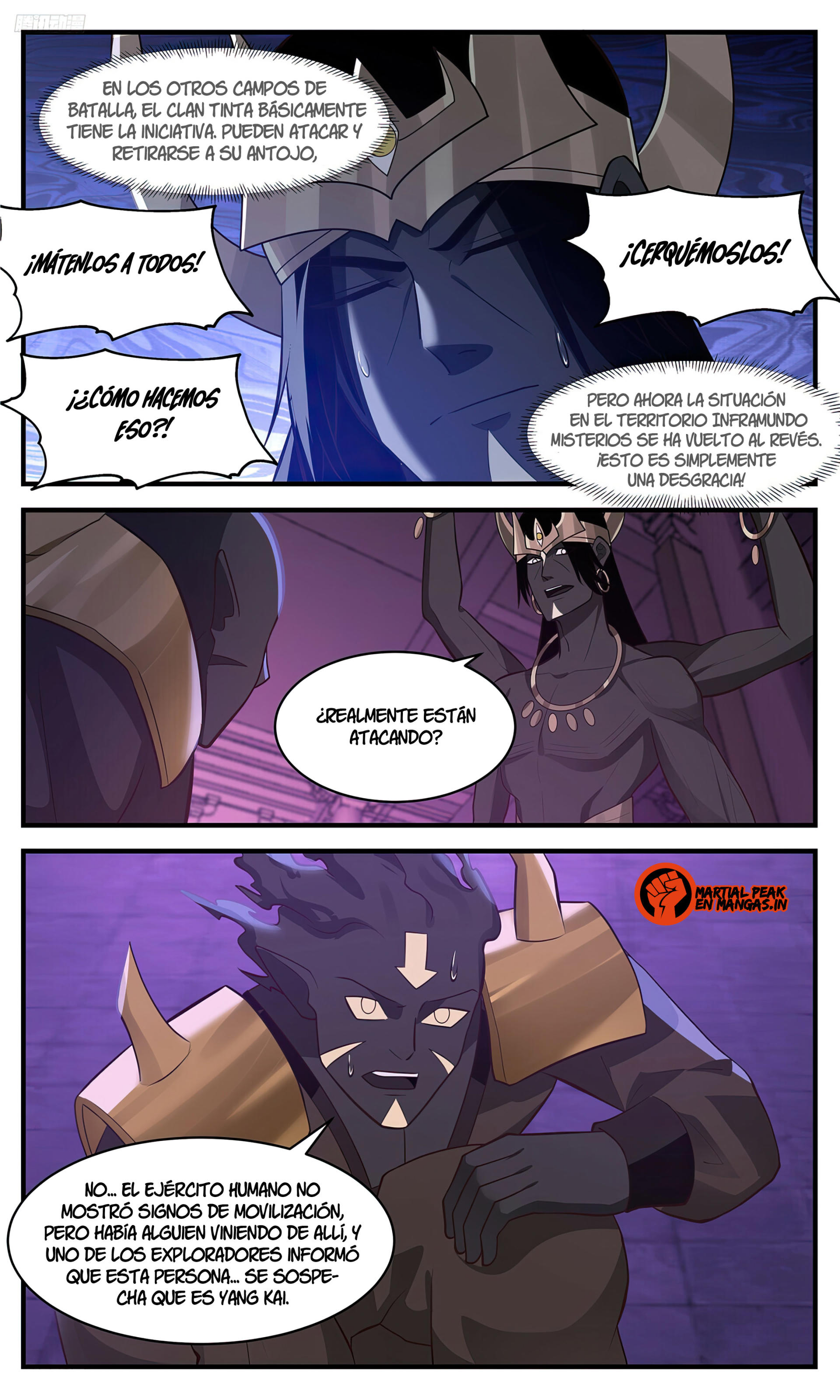 Martial Peak Capítulo 3391 - Página 5 en español