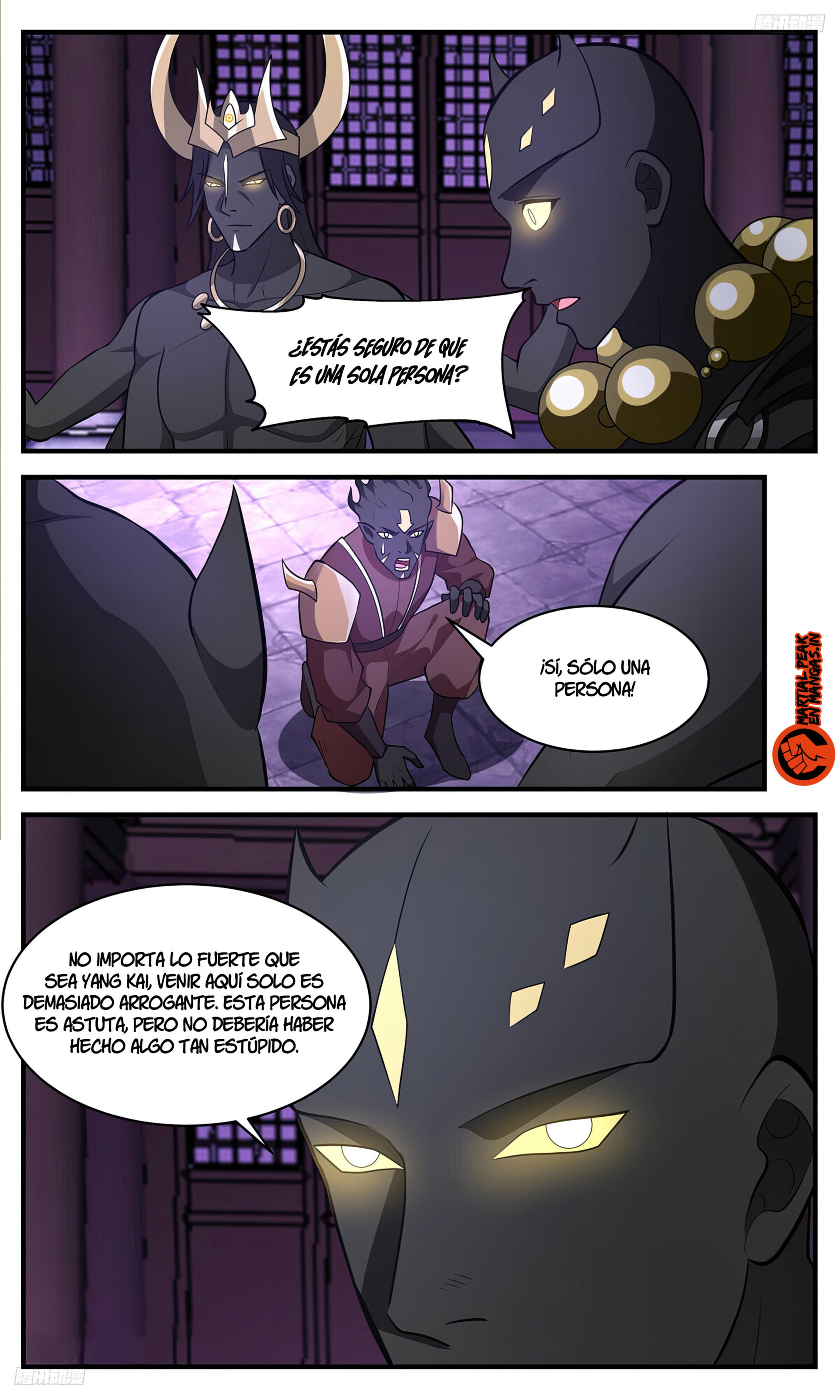 Martial Peak Capítulo 3391 - Página 6 en español