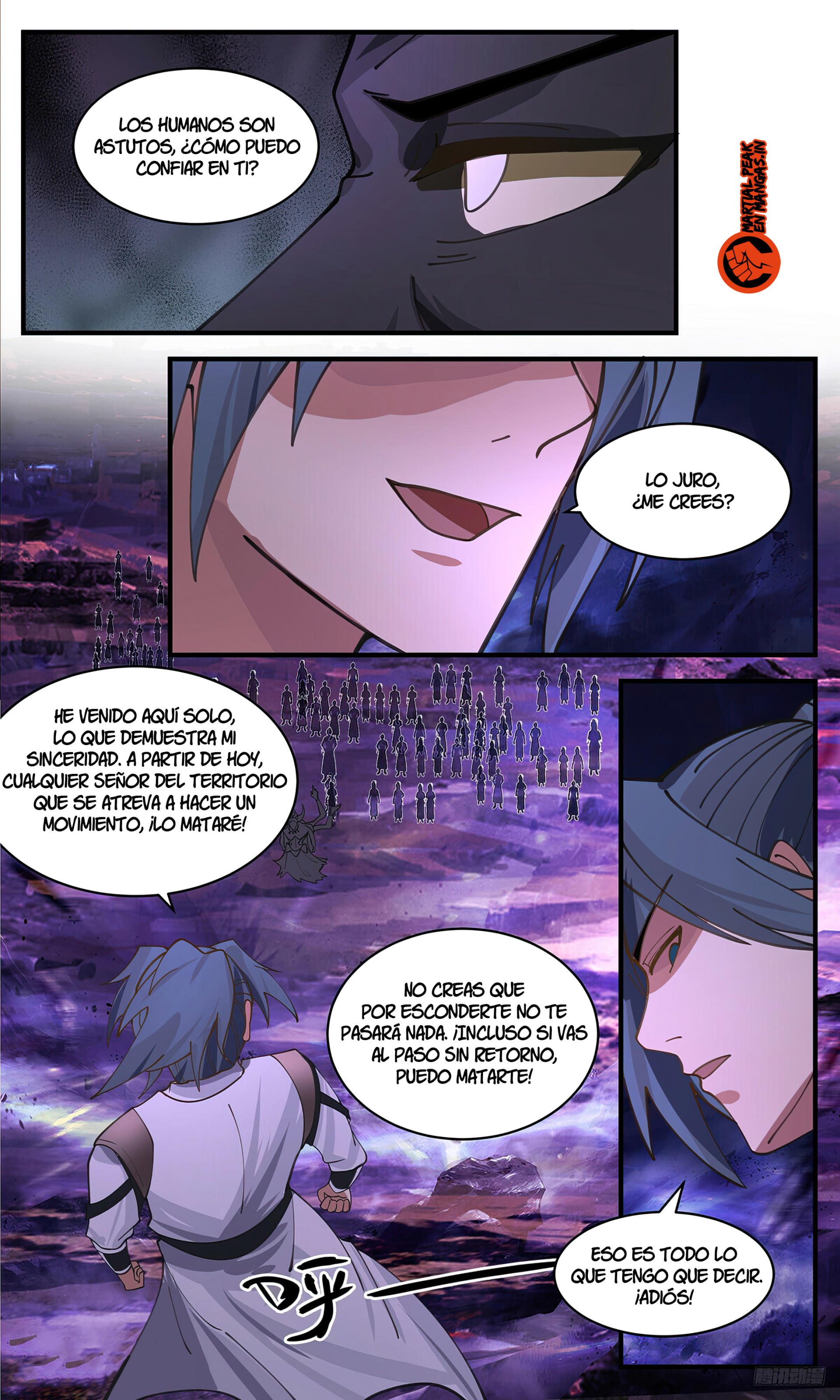 Martial Peak Capítulo 3392 - Página 10 en español