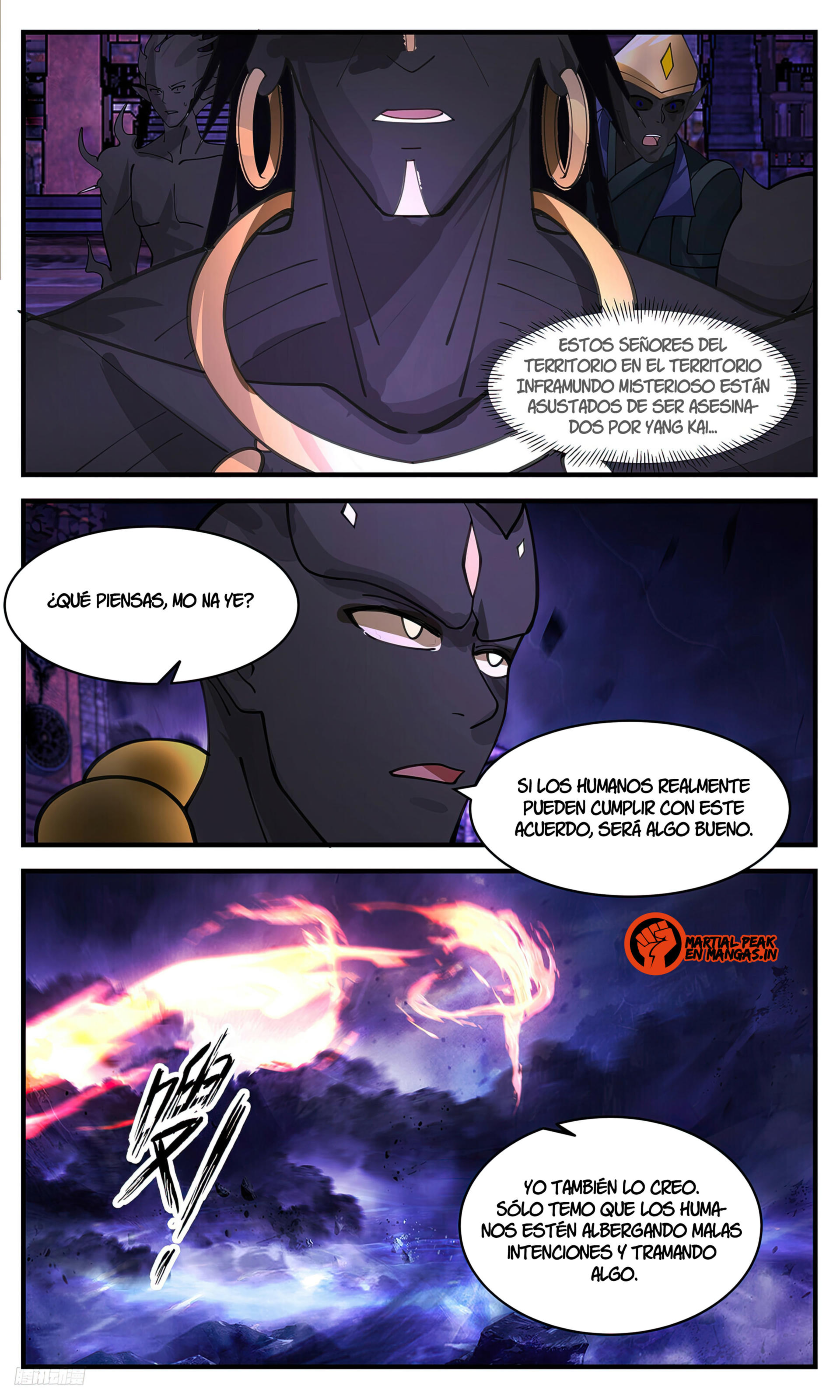 Martial Peak Capítulo 3392 - Página 11 en español