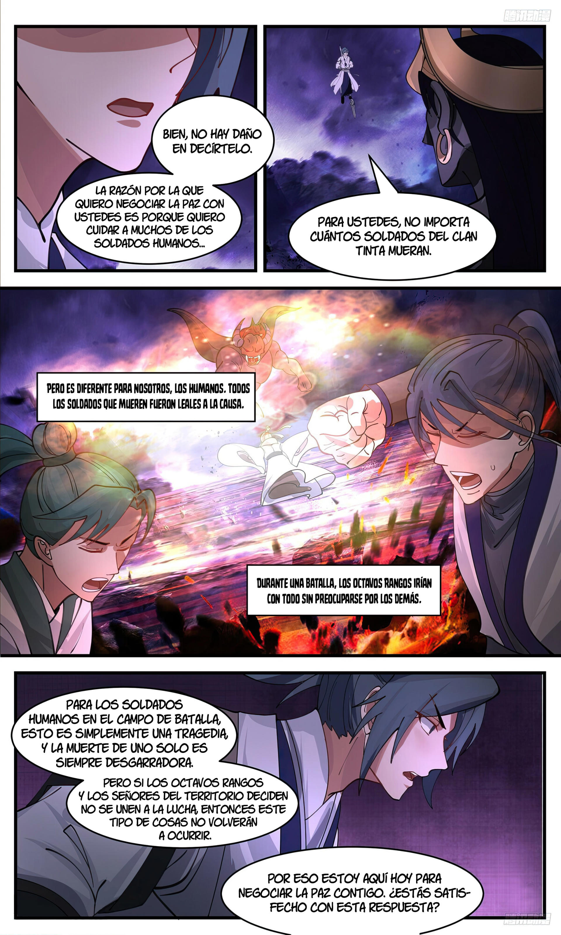 Martial Peak Capítulo 3392 - Página 8 en español