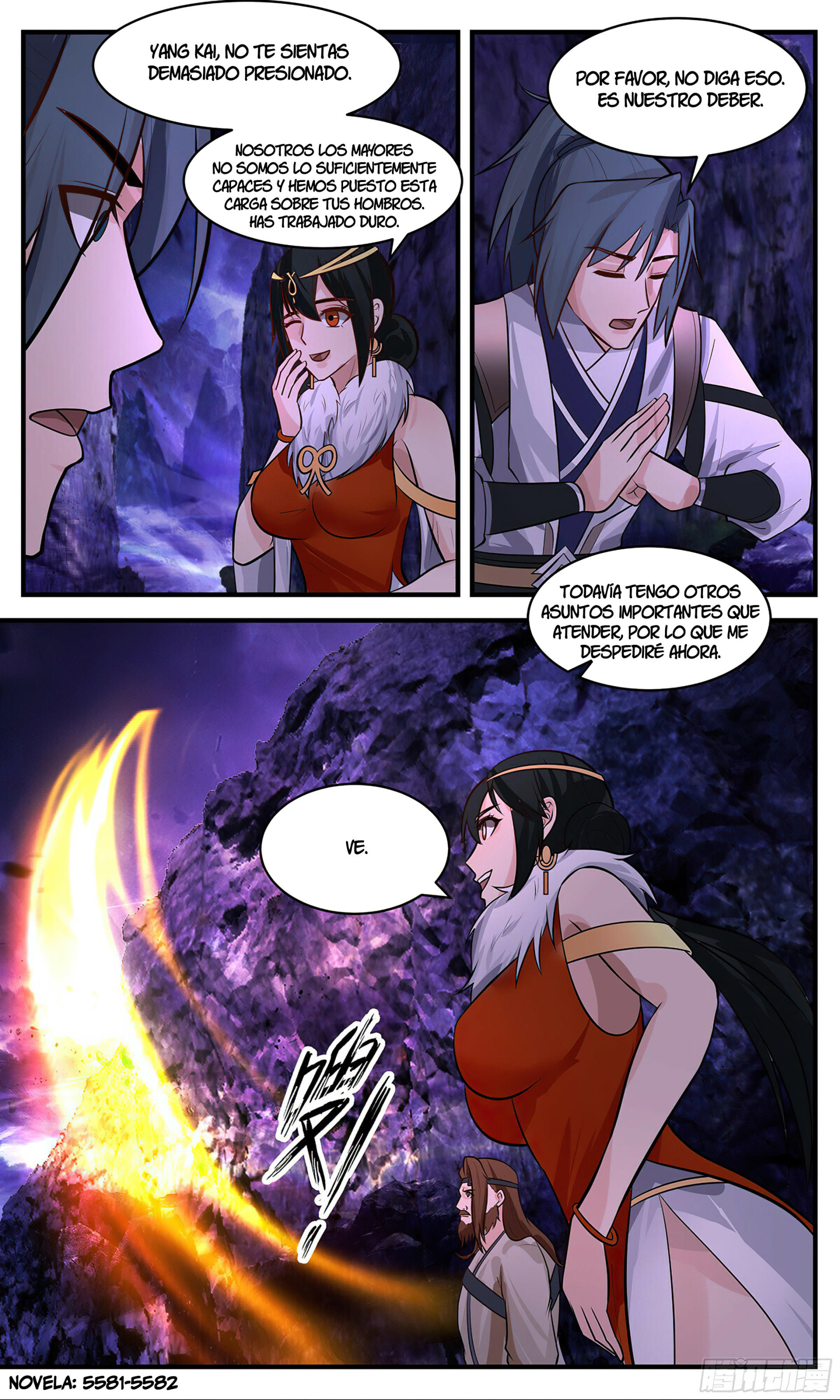Martial Peak Capítulo 3393 - Página 13 en español