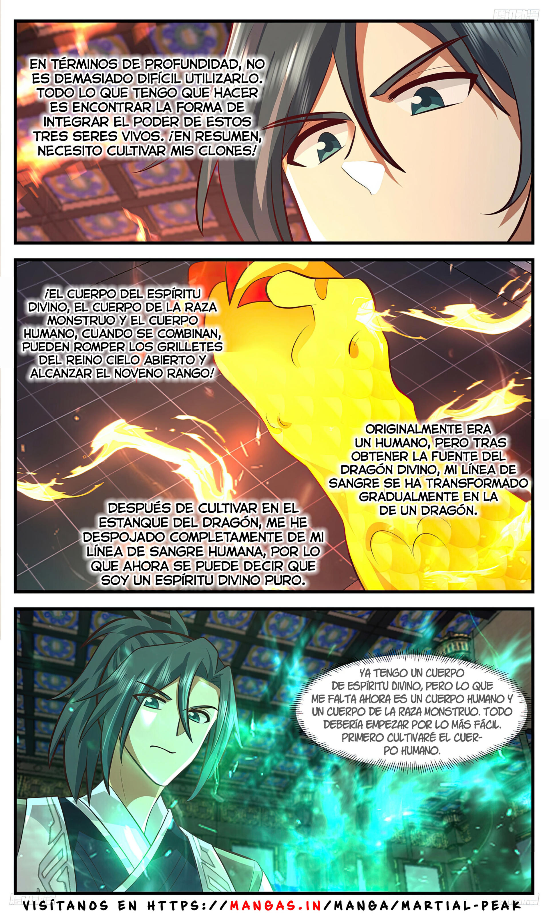 Martial Peak Capítulo 3394 - Página 8 en español