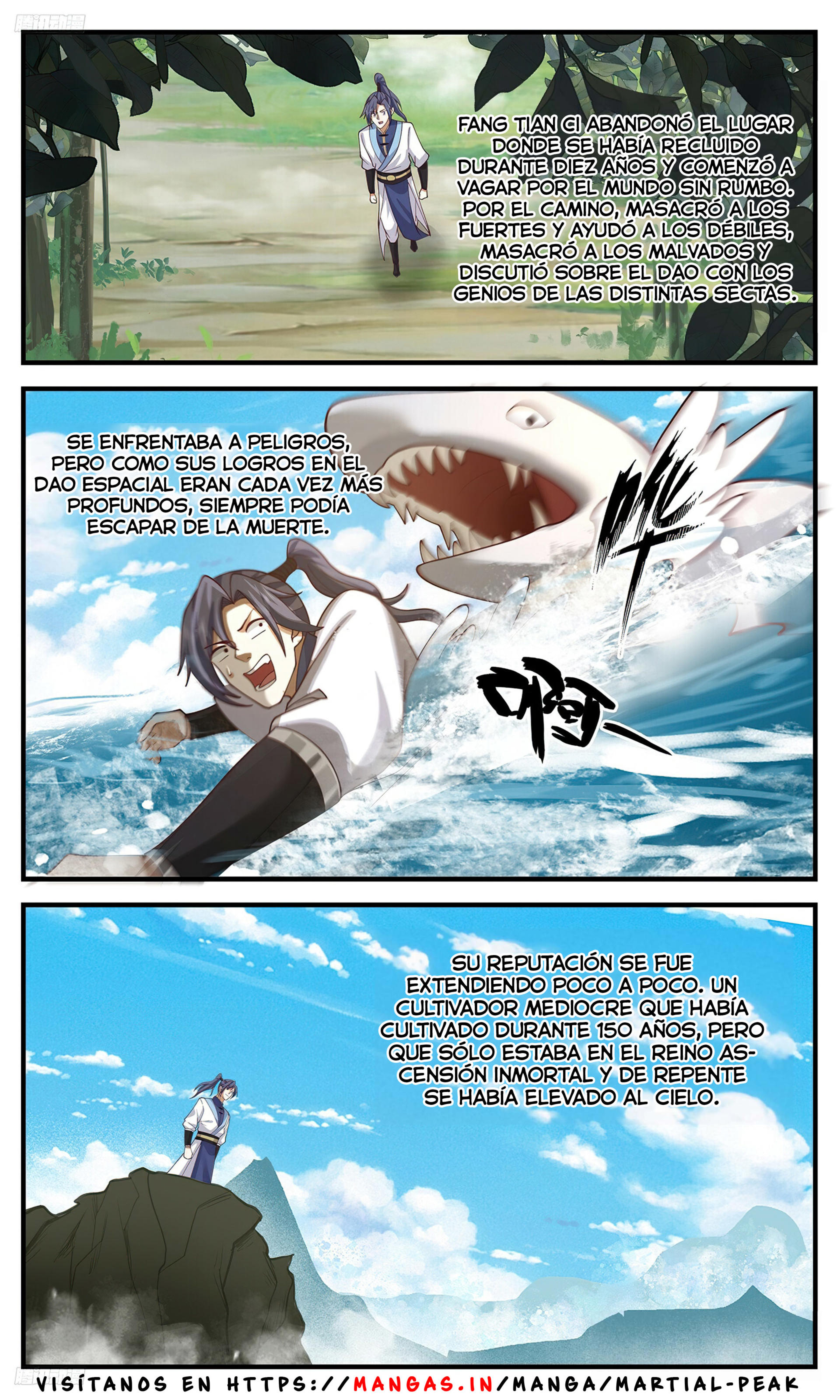 Martial Peak Capítulo 3397 - Página 4 en español