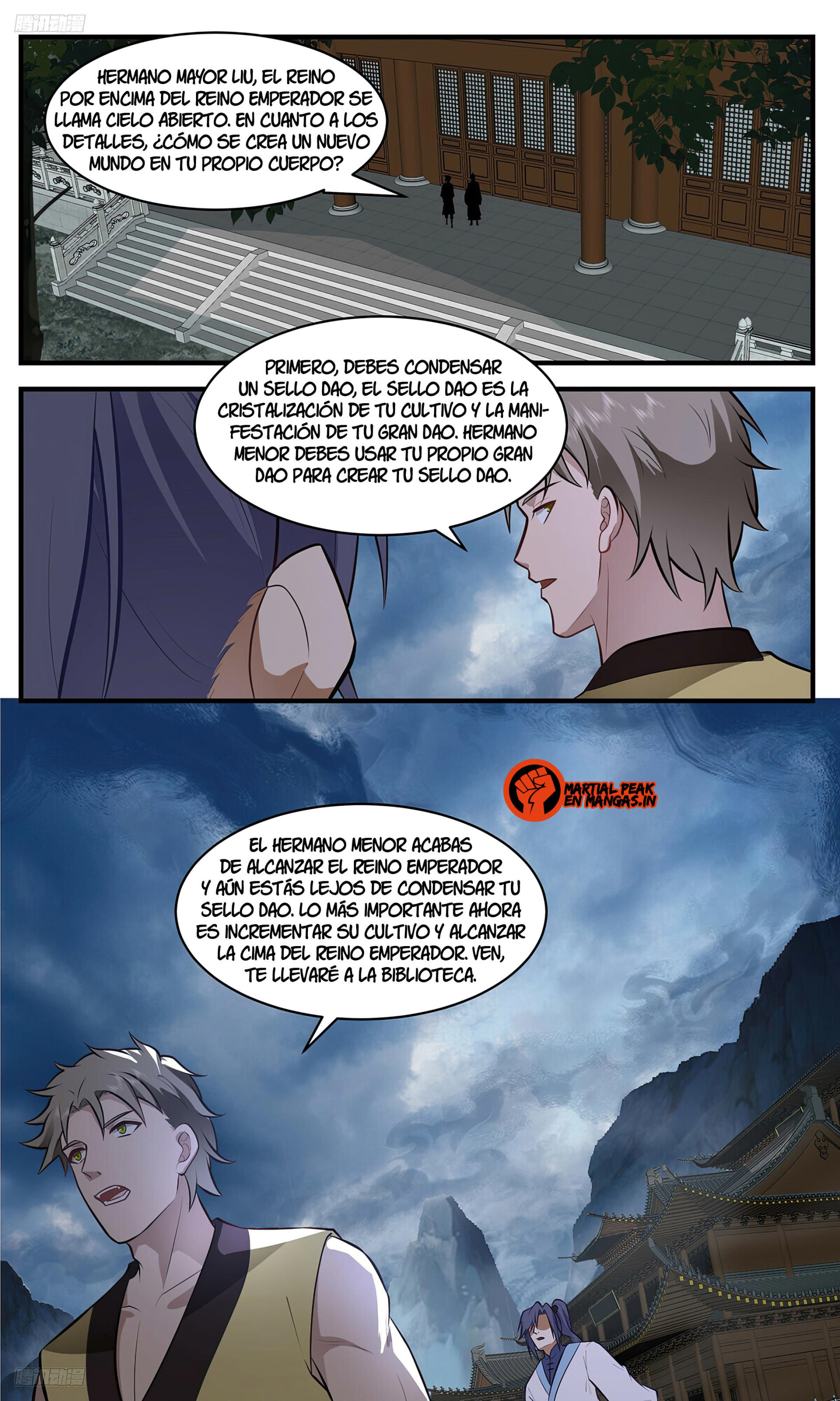 Martial Peak Capítulo 3398 - Página 5 en español