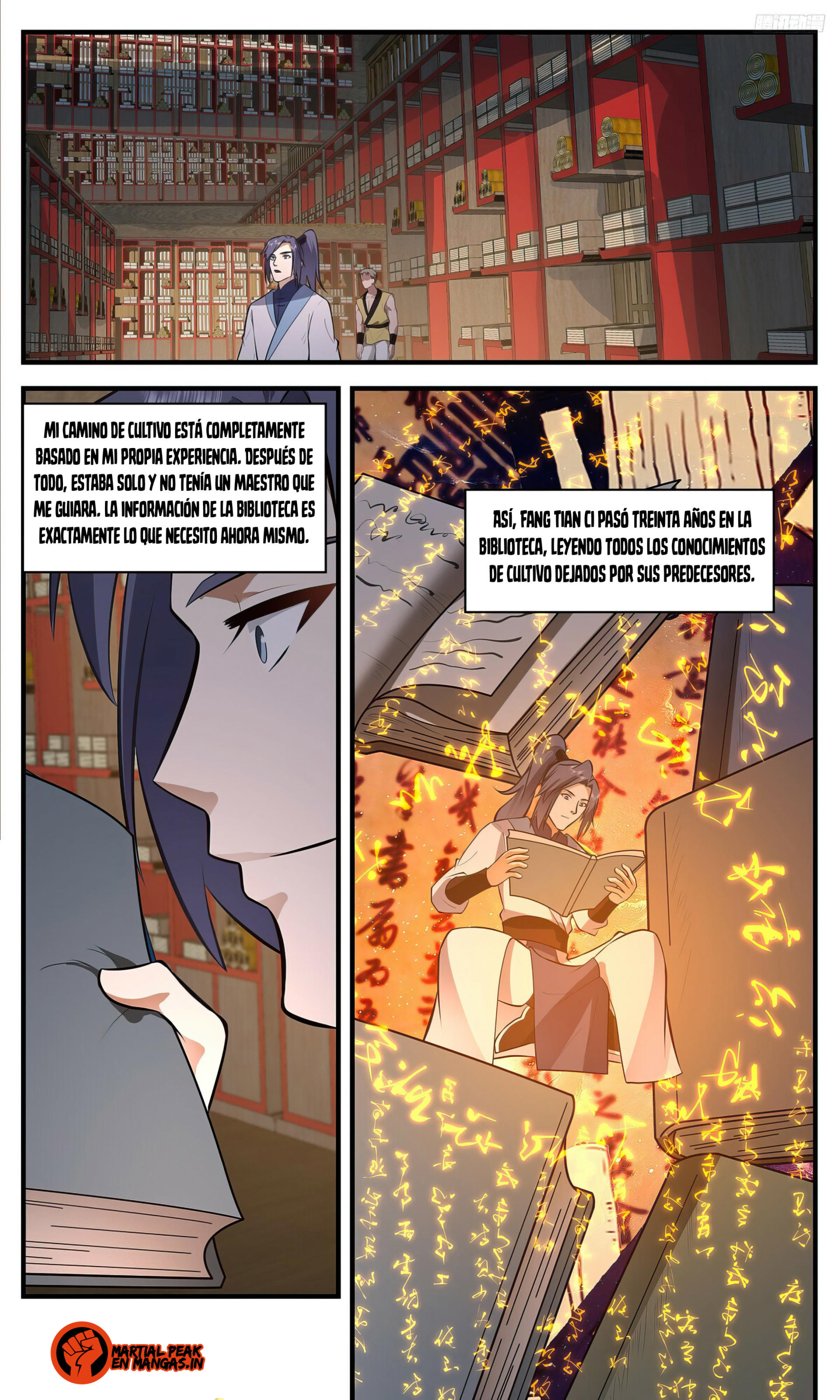 Martial Peak Capítulo 3398 - Página 6 en español