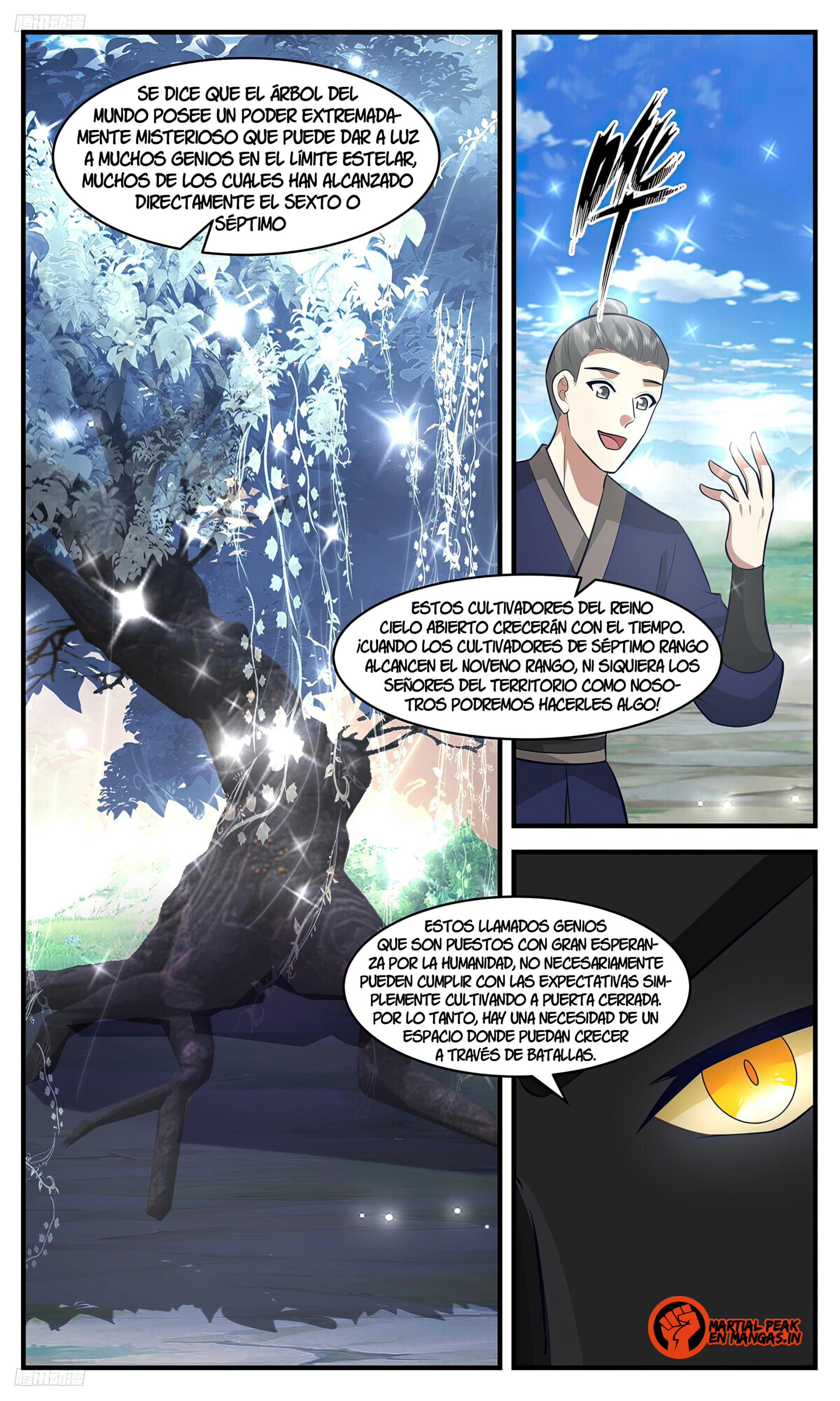 Martial Peak Capítulo 3405 - Página 3 en español