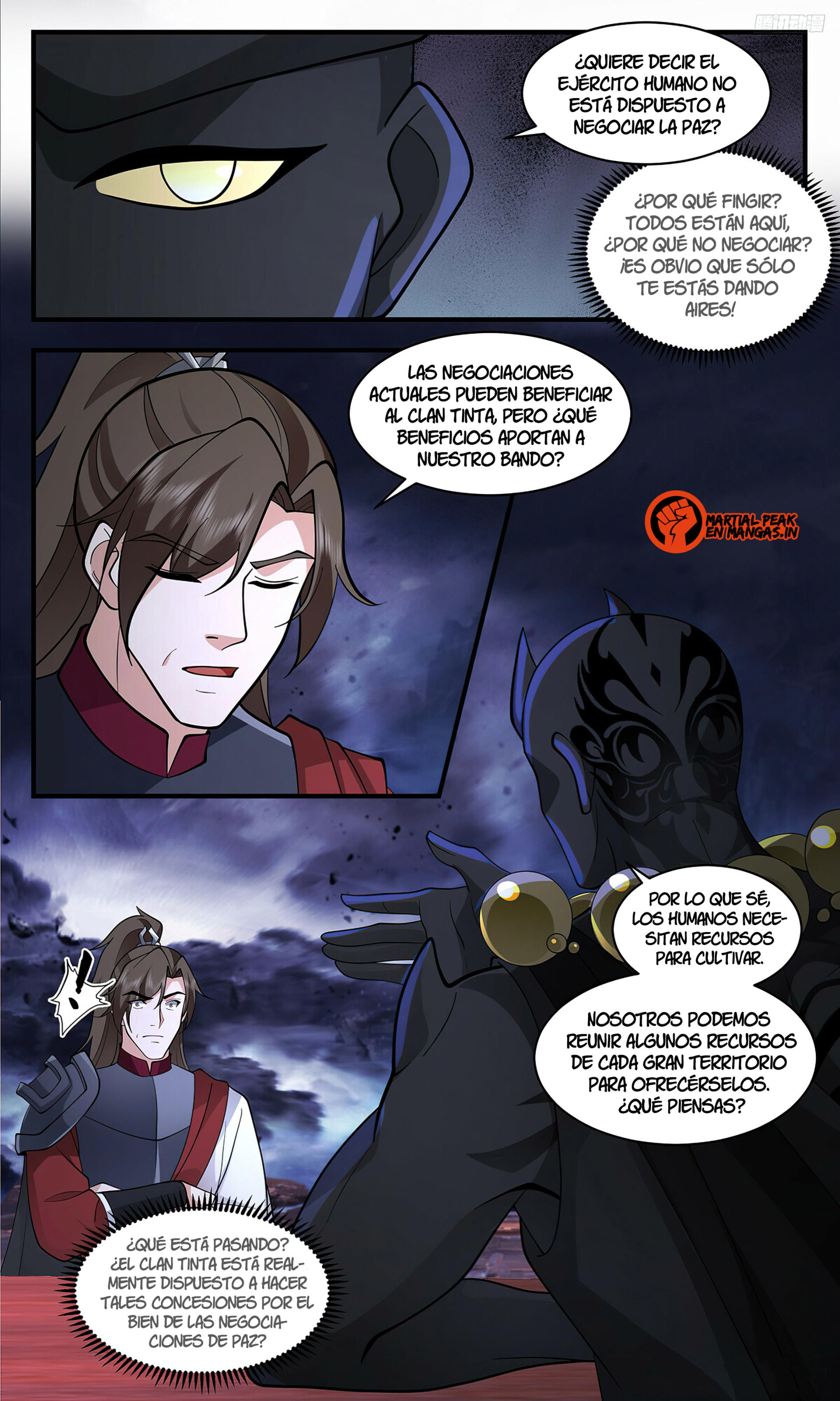 Martial Peak Capítulo 3406 - Página 10 en español
