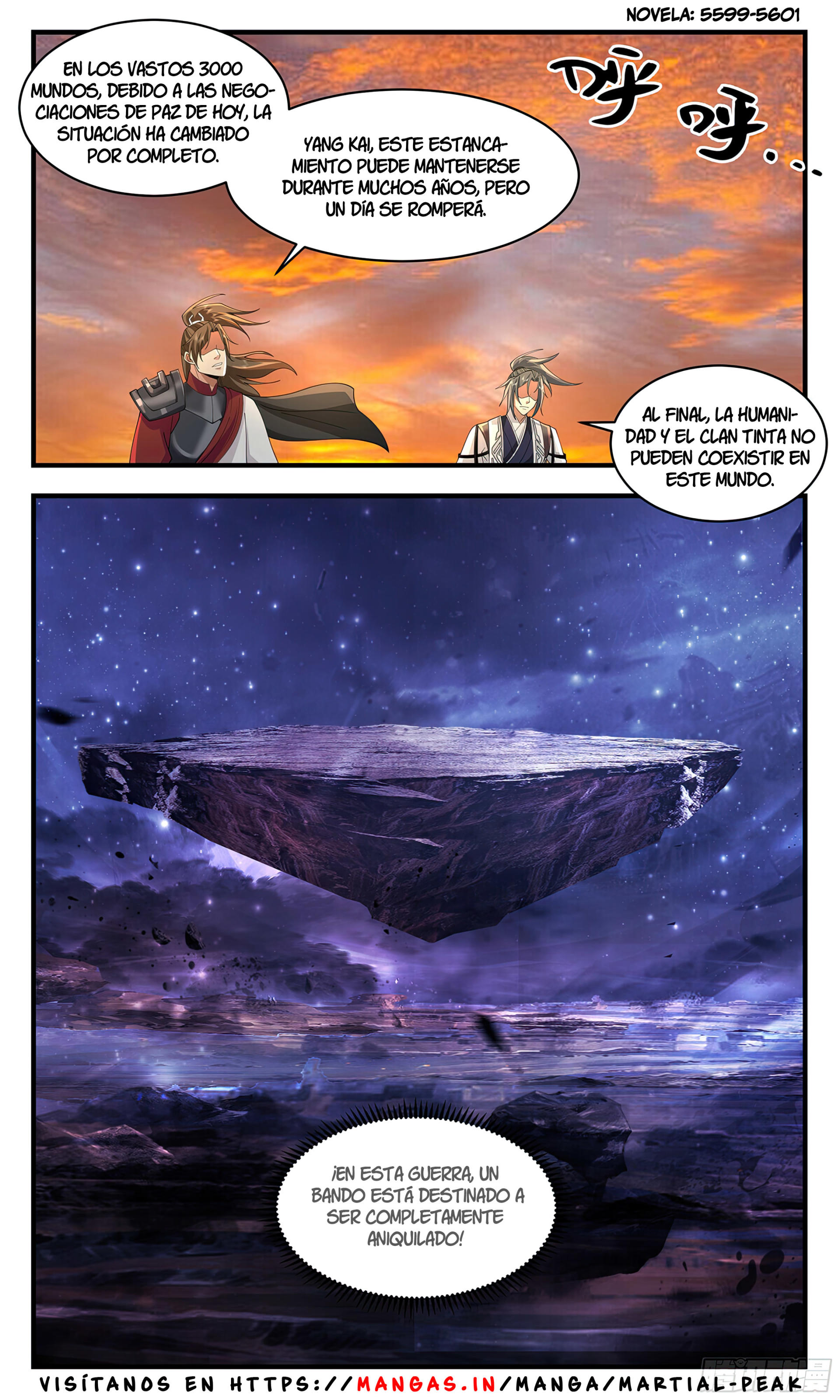 Martial Peak Capítulo 3407 - Página 13 en español