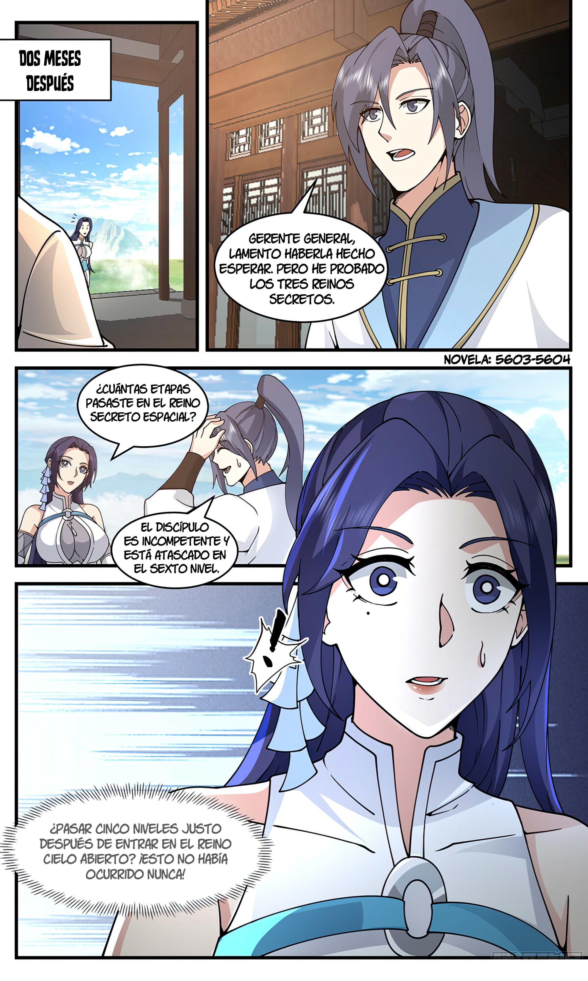 Martial Peak Capítulo 3409 - Página 13 en español