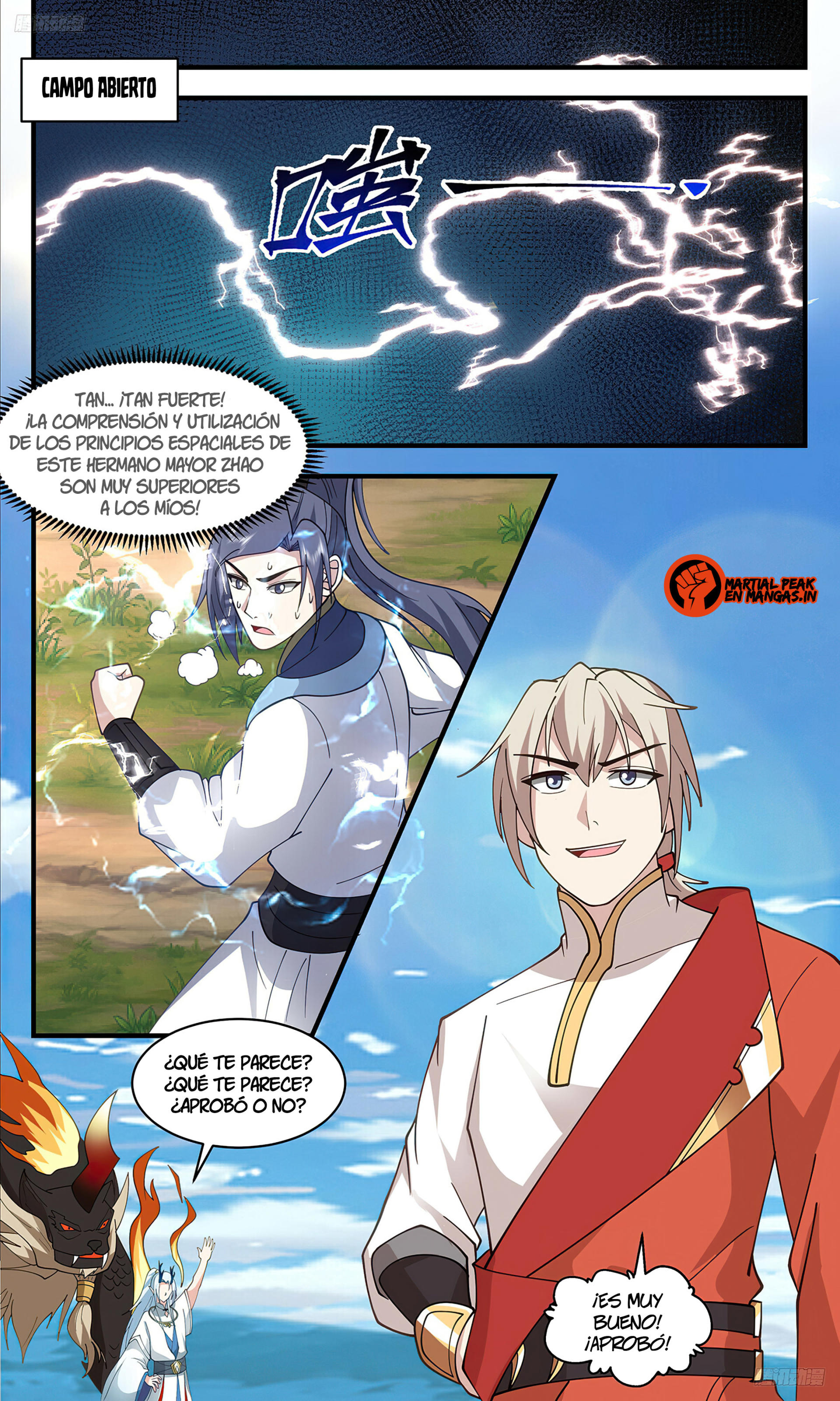 Martial Peak Capítulo 3411 - Página 7 en español