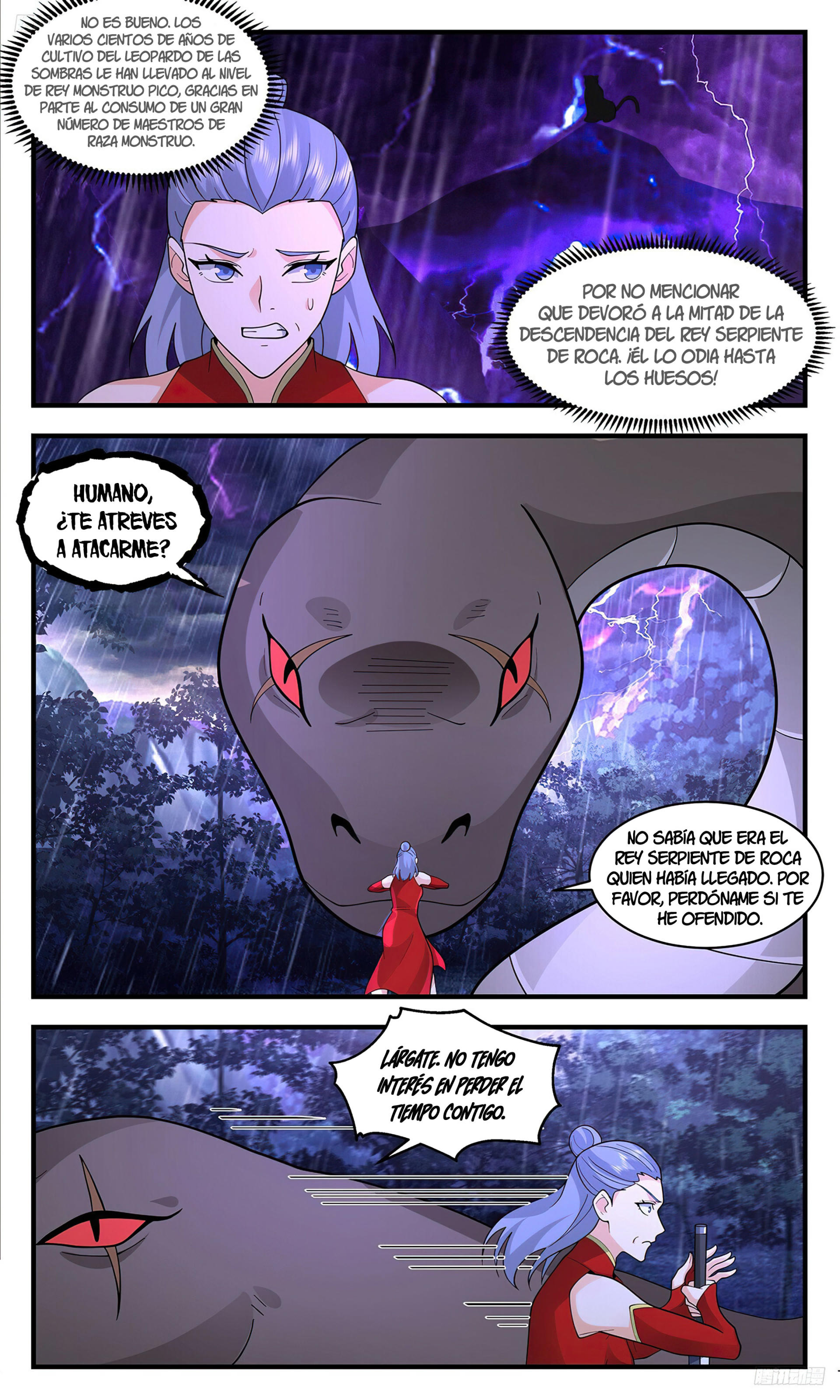 Martial Peak Capítulo 3413 - Página 7 en español