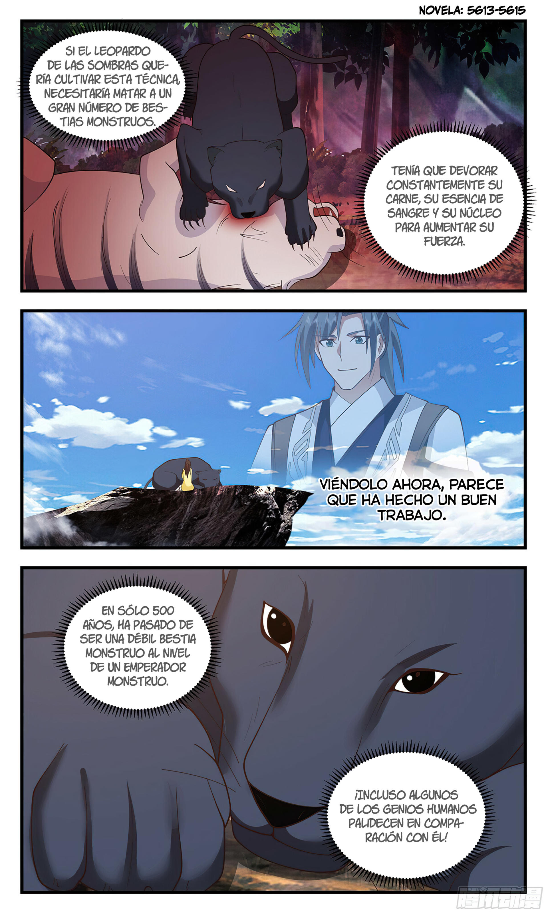 Martial Peak Capítulo 3417 - Página 13 en español