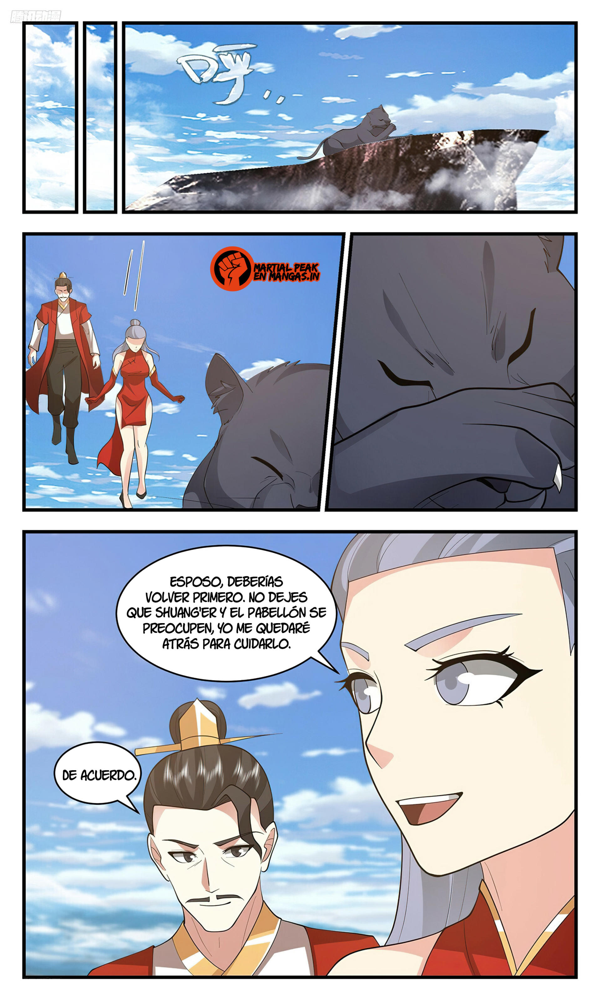 Martial Peak Capítulo 3417 - Página 9 en español